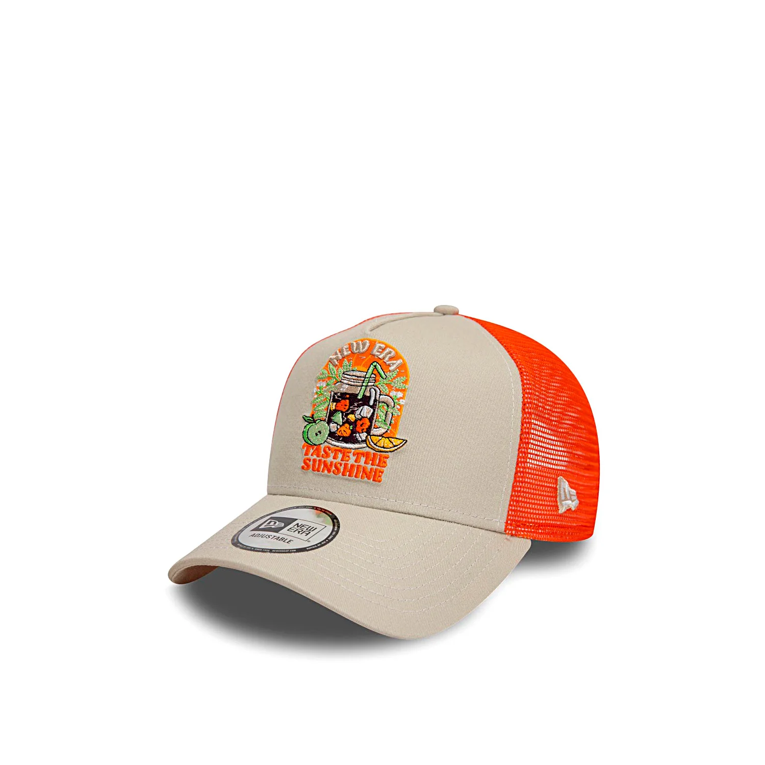 SUMMER PATCH TRUCKER stone orange