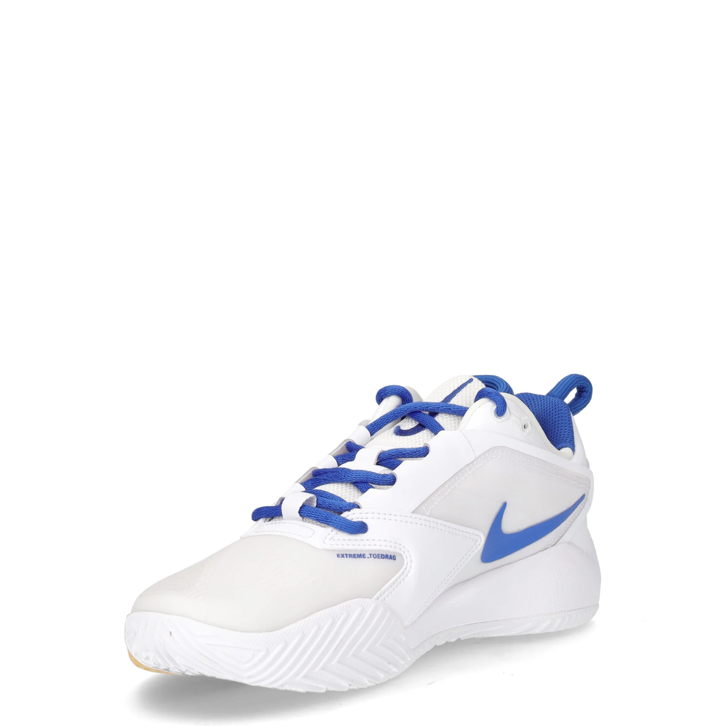 Air Zoom Hyperace 3 scarpa da pallavolo in ecopelle bianco blu - Image 3
