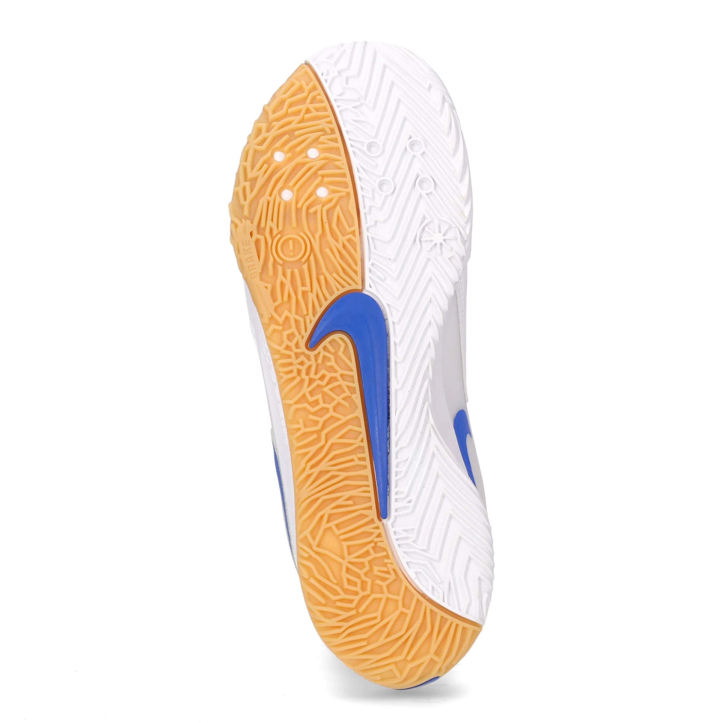 Air Zoom Hyperace 3 scarpa da pallavolo in ecopelle bianco blu - Image 4