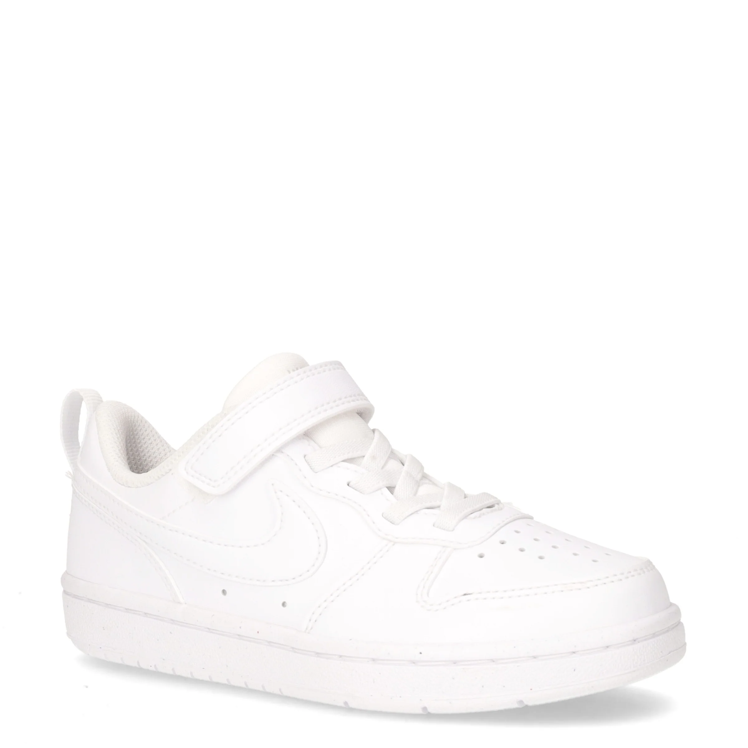Court Borough Low Recraft sneaker in ecopelle bambino bianco - Image 2