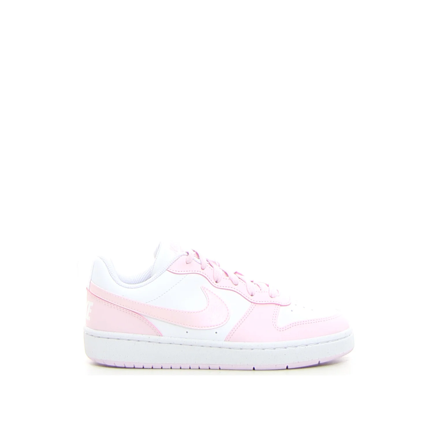 Court Borough Low Recraft sneaker ragazza bianco rosa