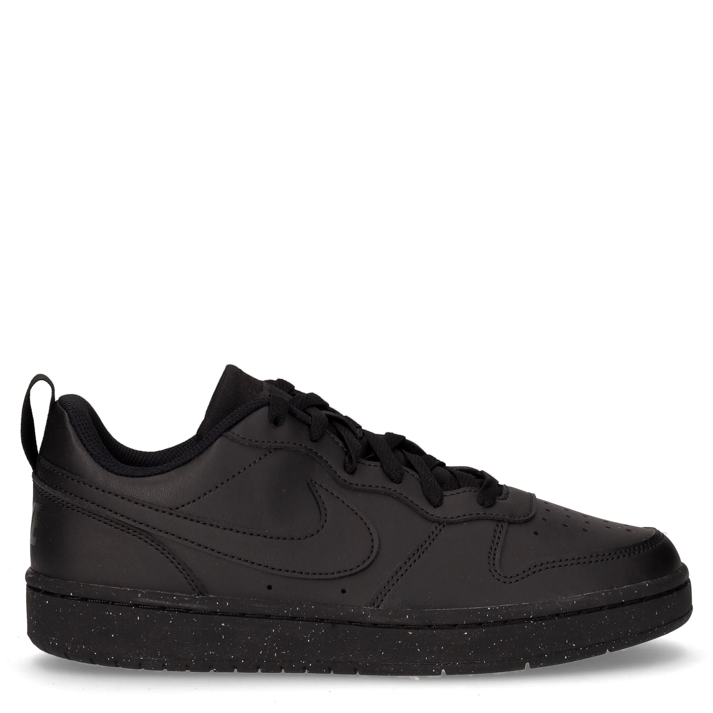 Court Borough LowRecraft sneaker ragazzo in ecopelle nero