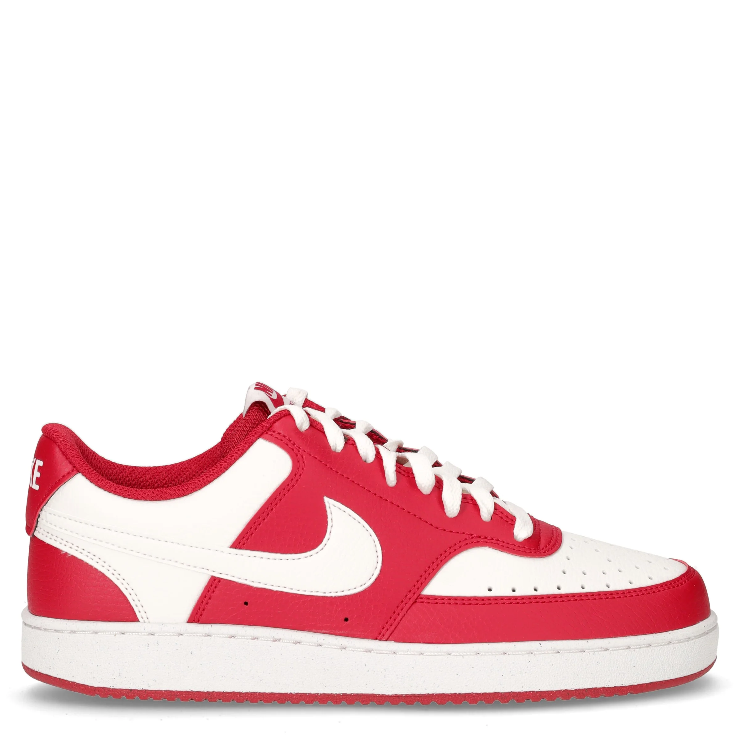 Court Vision Low sneaker in pelle rosso bianco