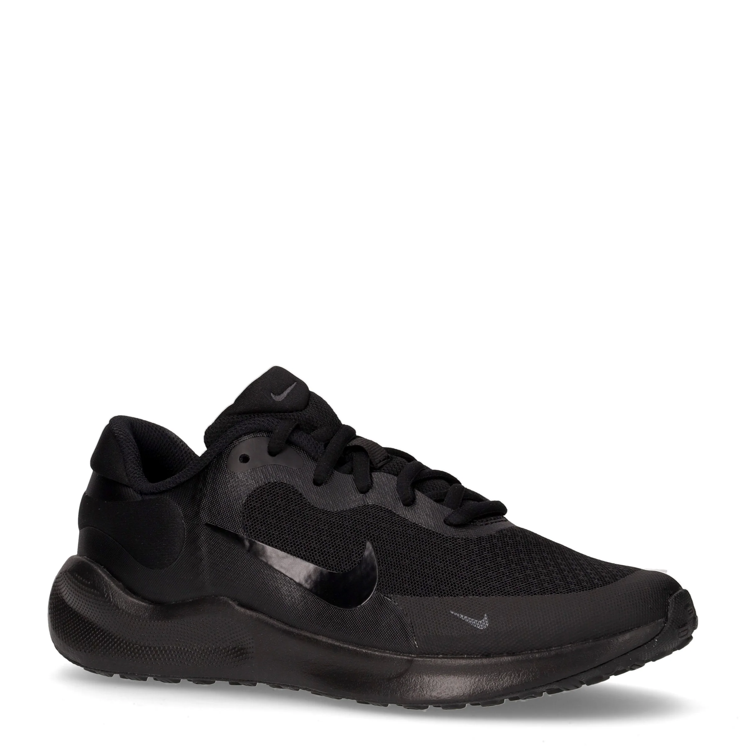 Revolution 7 sneaker ragazzo in tessuto nero antracite - Image 2