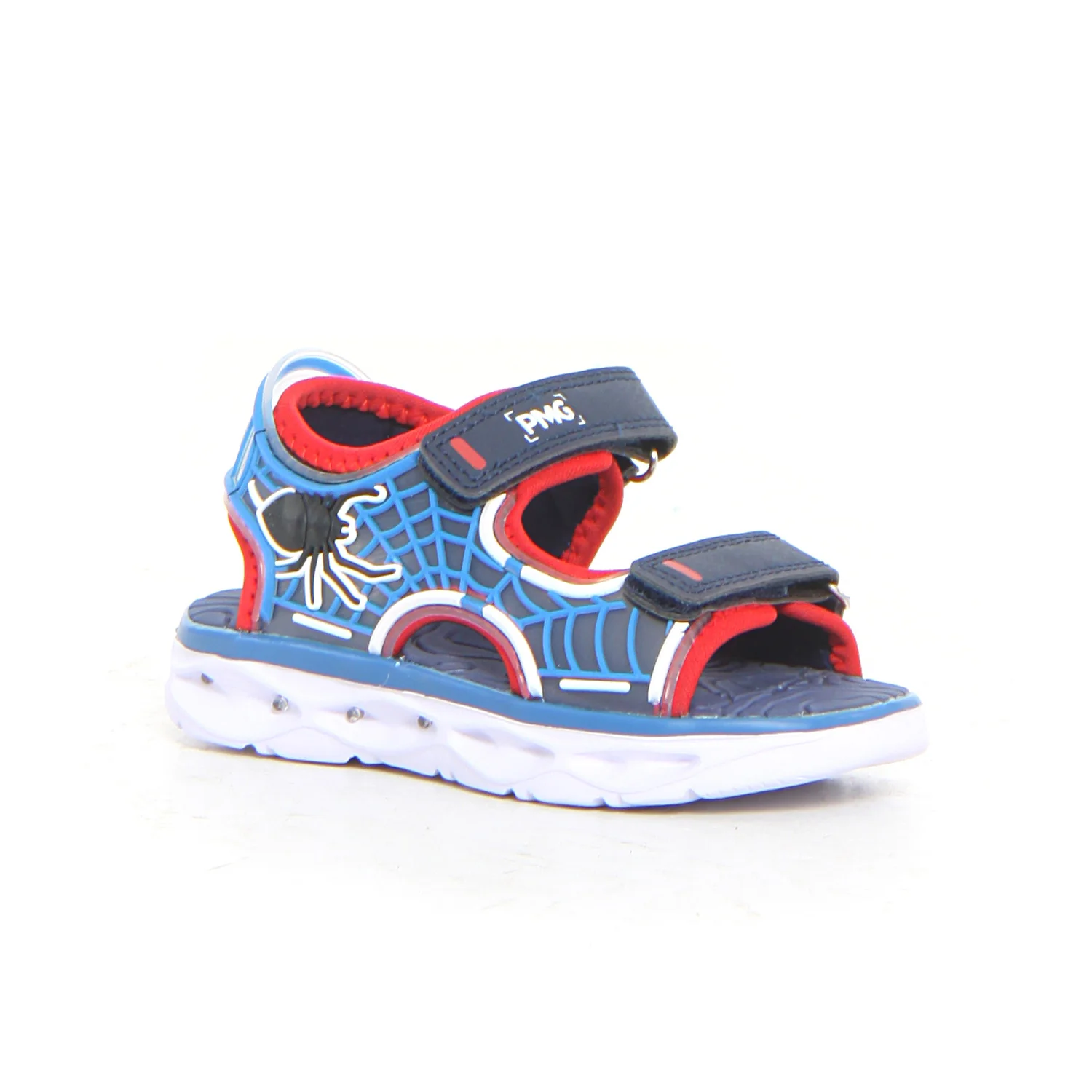 Sandalo spider man con luci bambino navy royal - Image 2