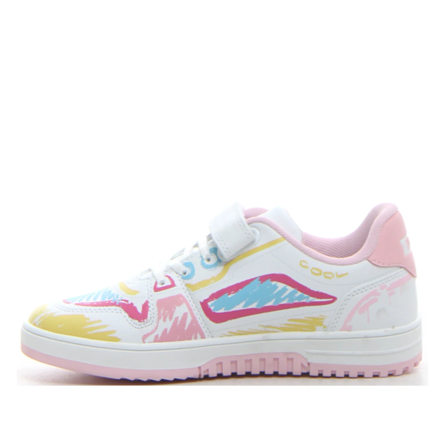 Sneaker bambina bianco rosa - Image 2
