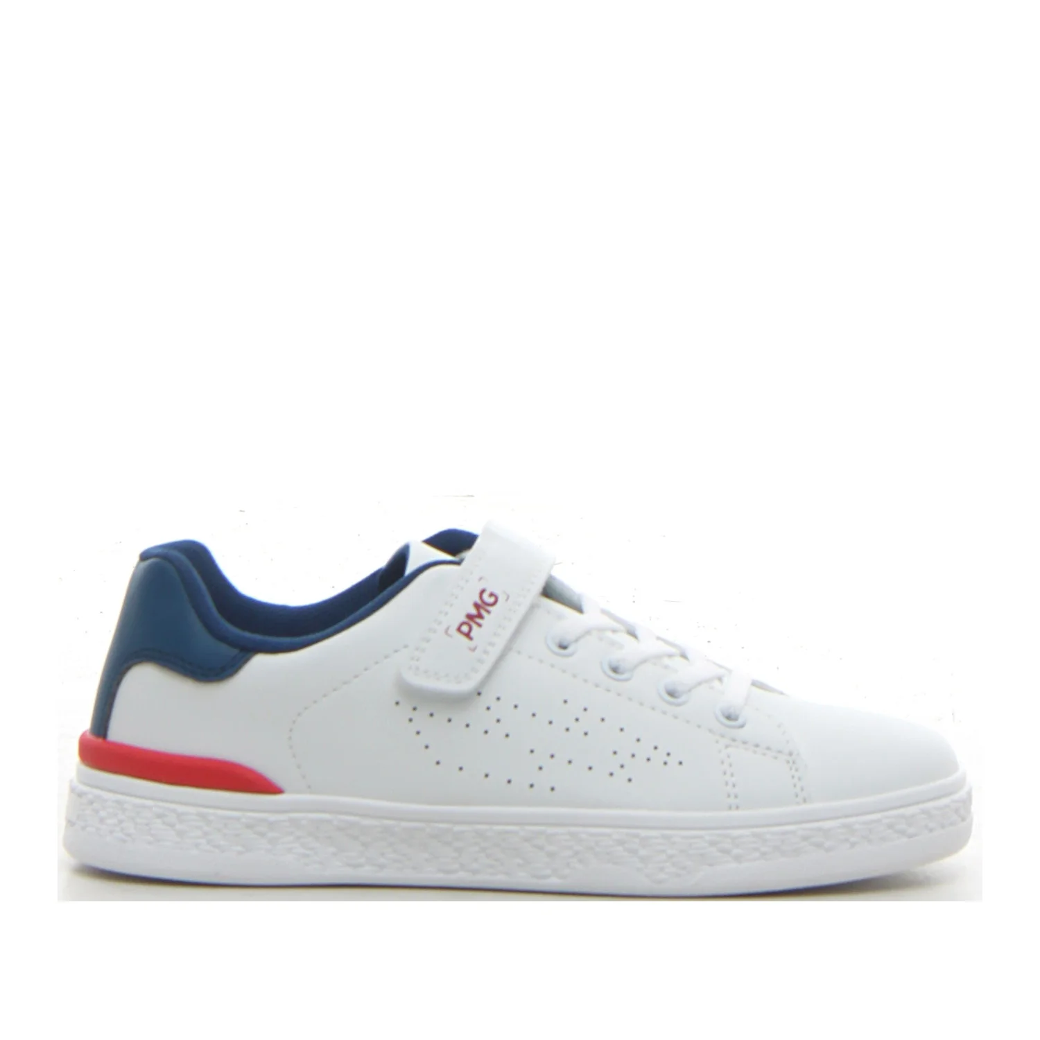 Sneaker bambino bianco navy