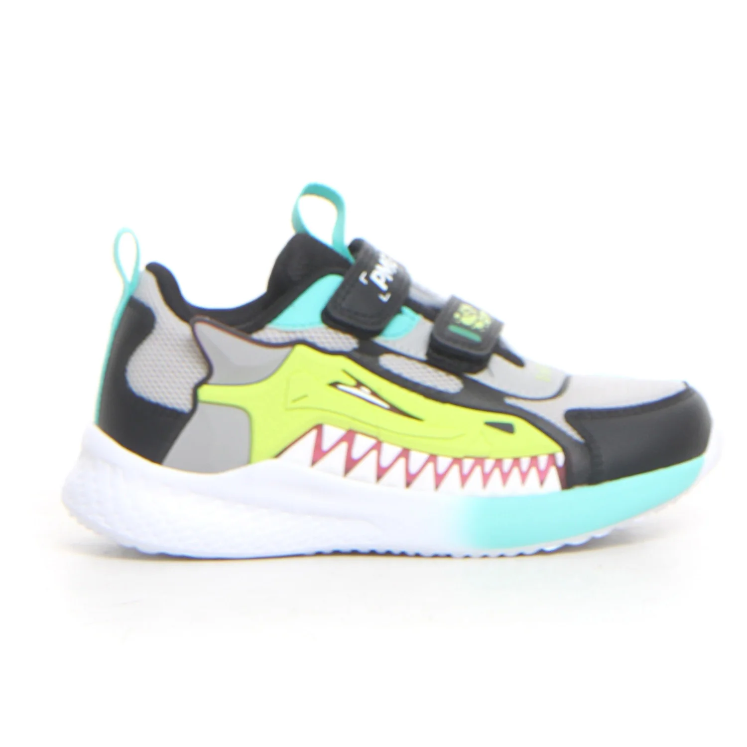 Sneaker bambino grigio nero