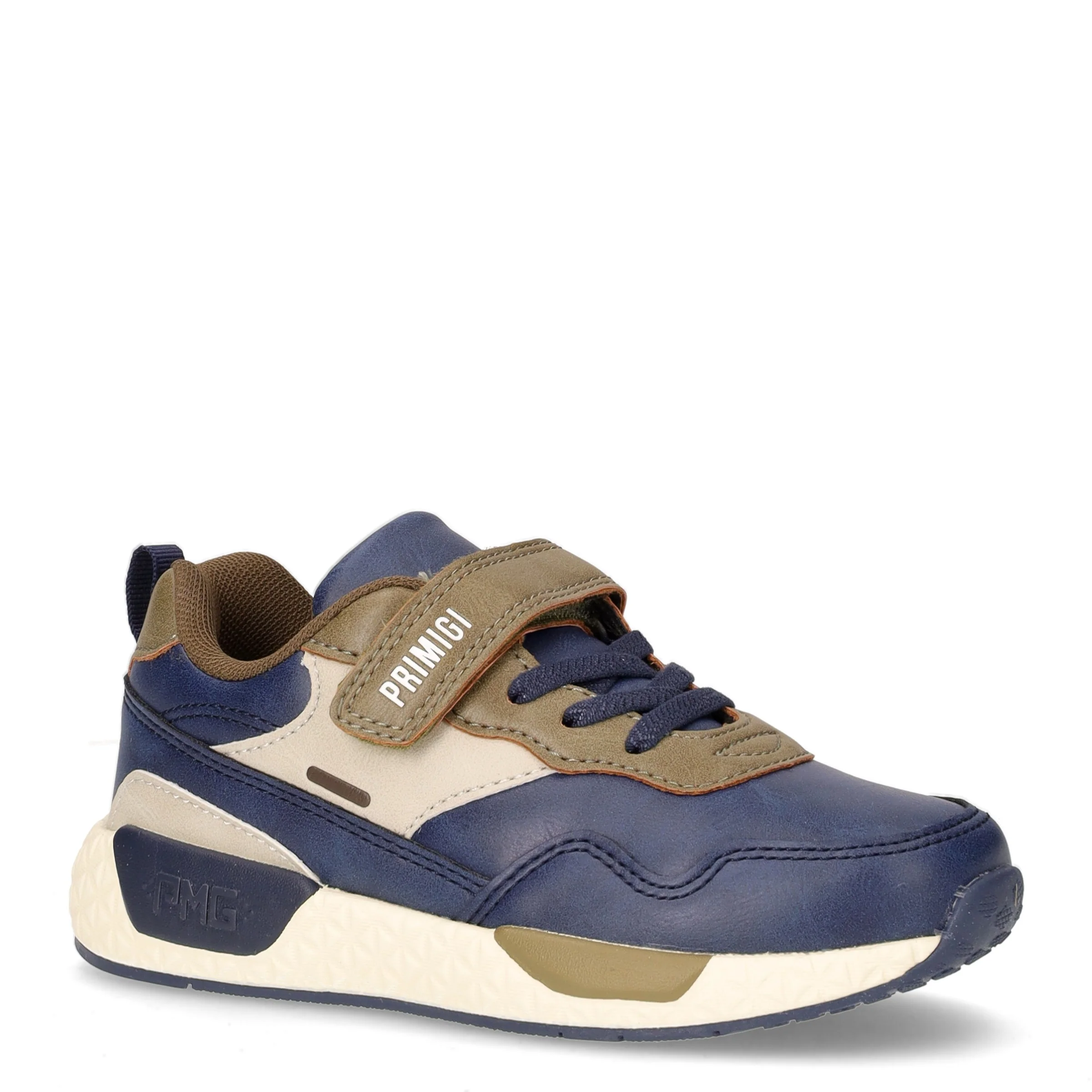 Sneaker in ecopelle bambino navy - Image 2