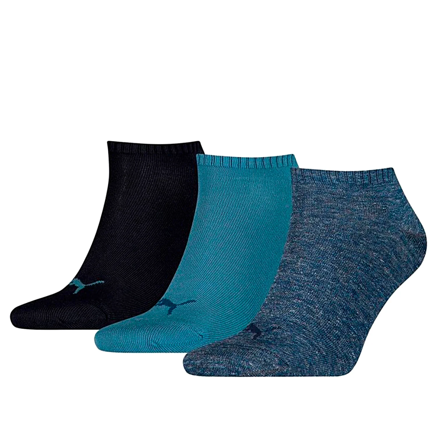 Calze 3 pack denim blue