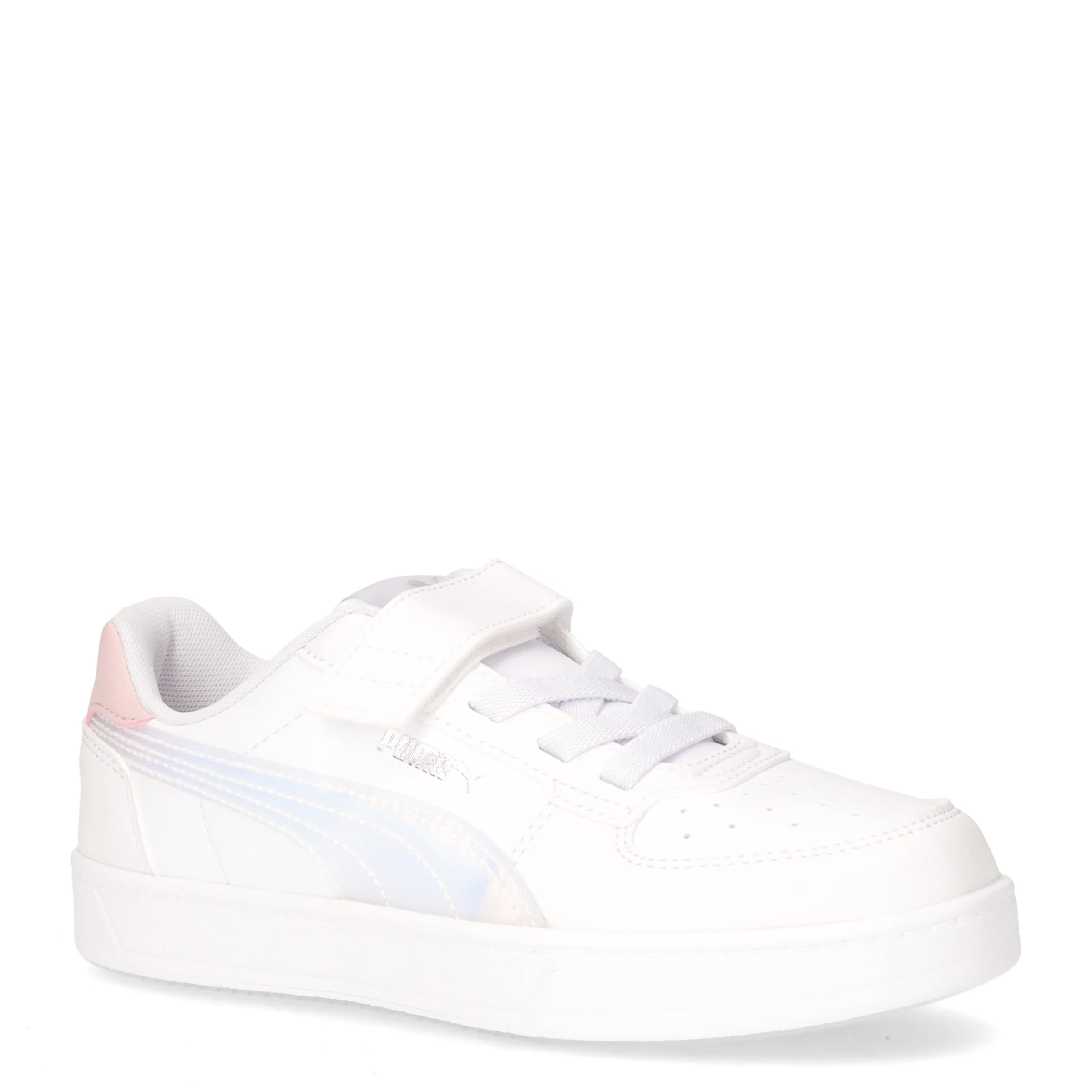 Caven 2.0 Holo sneaker in ecopelle bambina bianco rosa - Image 2