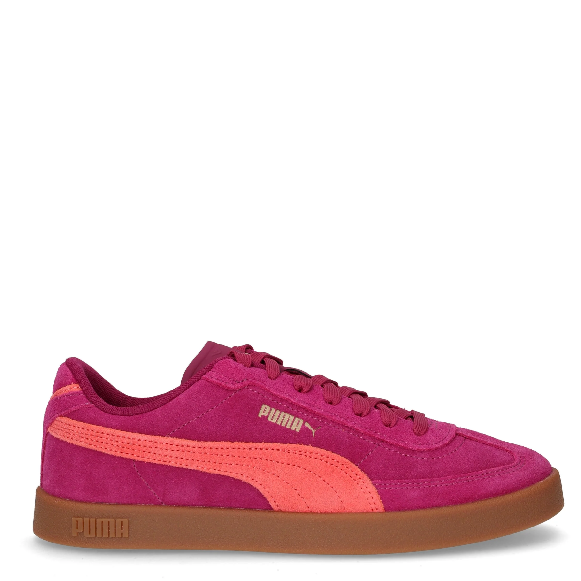 Club II Era Suede sneaker in pelle fuxia pesca