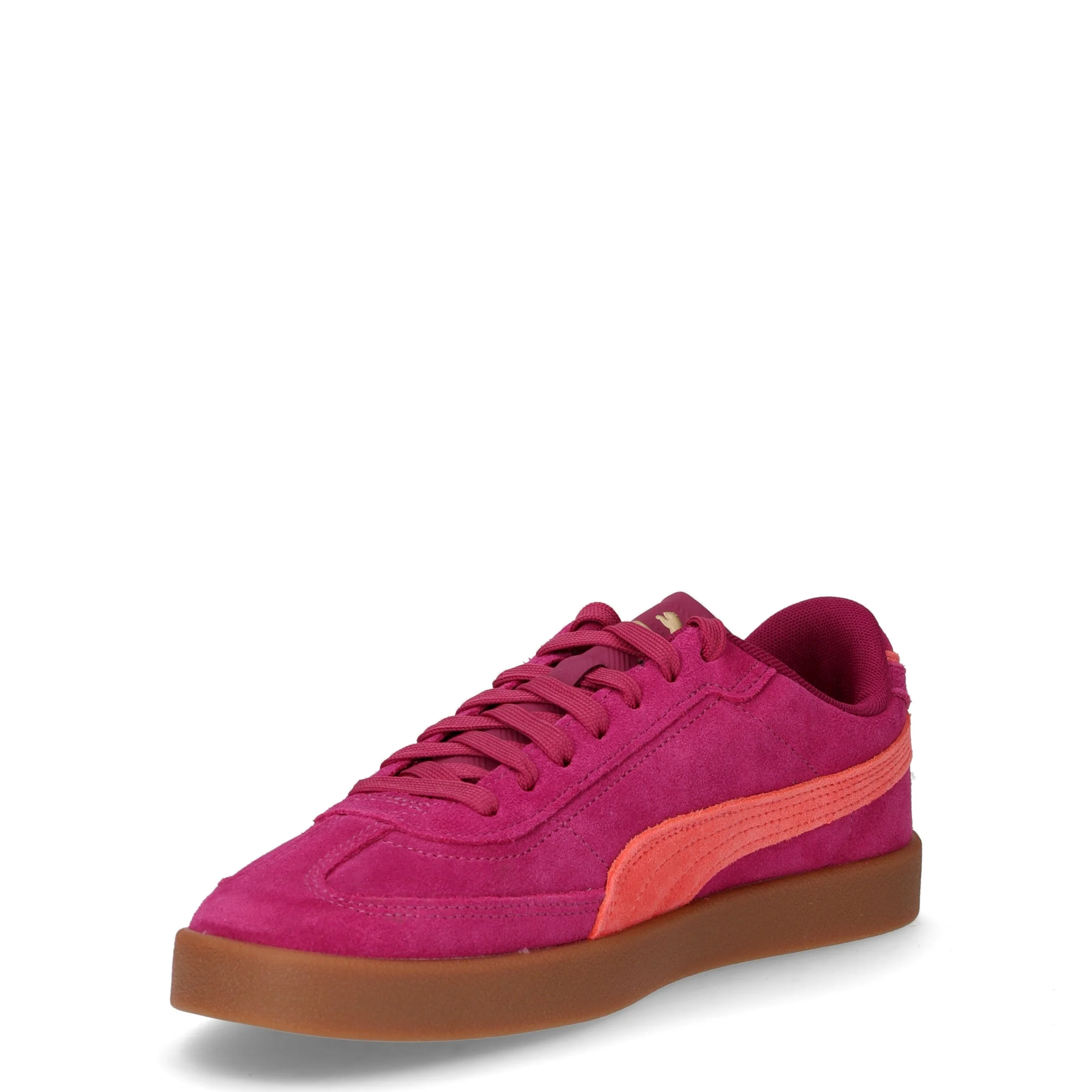 Club II Era Suede sneaker in pelle fuxia pesca - Image 3