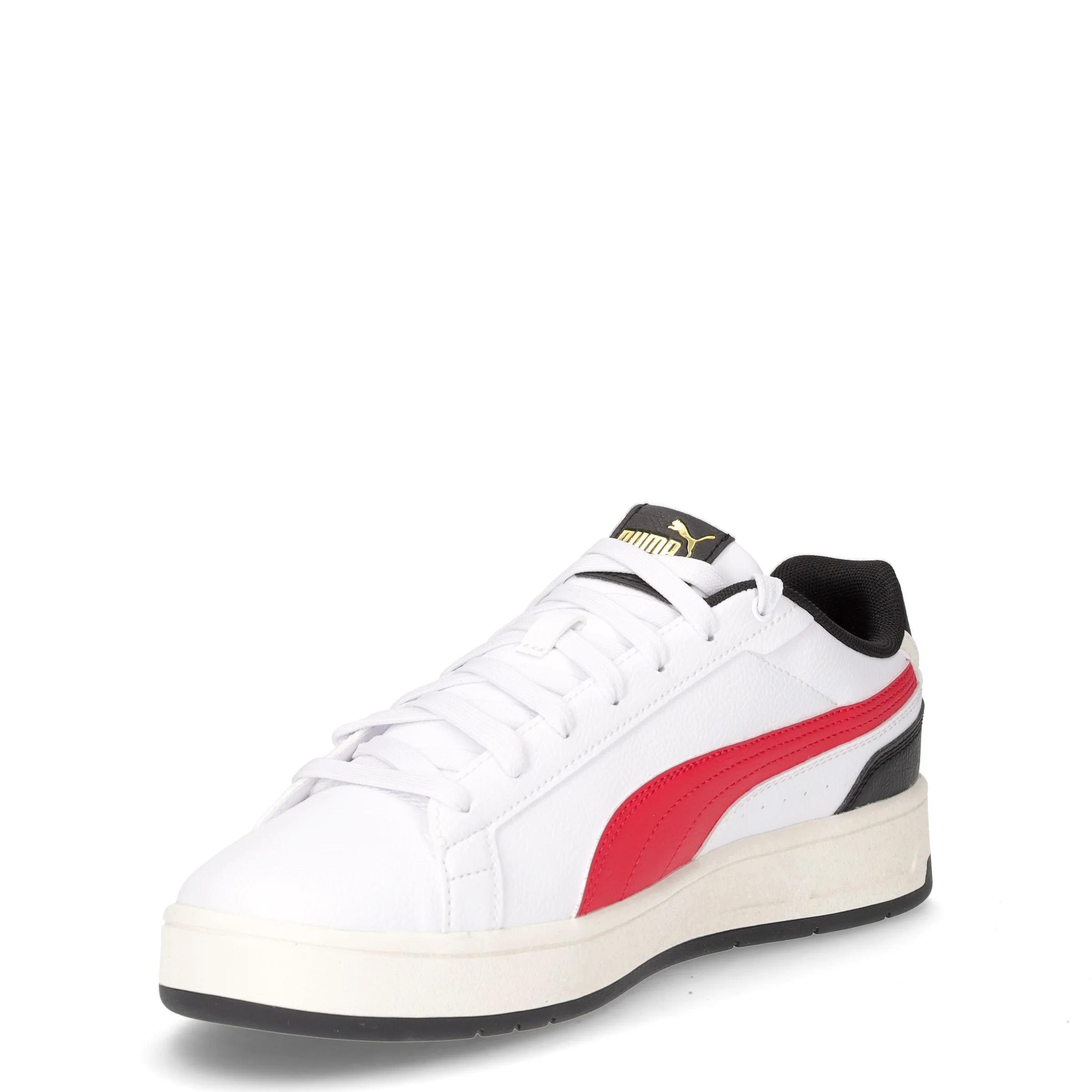 Court classico sneaker in ecopelle bianco rosso - Image 3