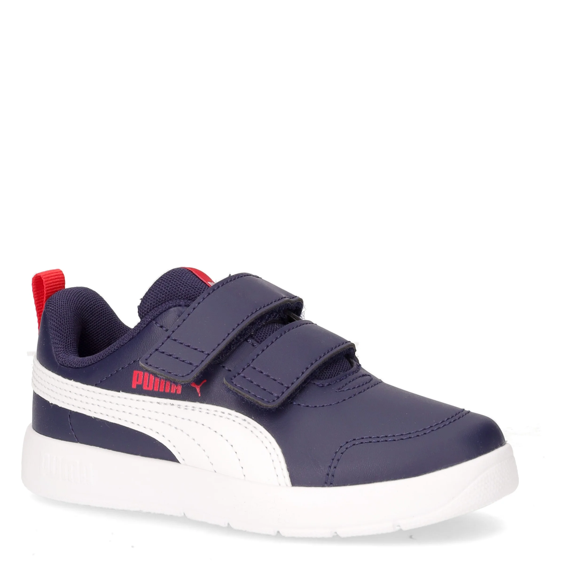 Courtflex V3 sneaker da bambino in ecopelle blu - Image 2