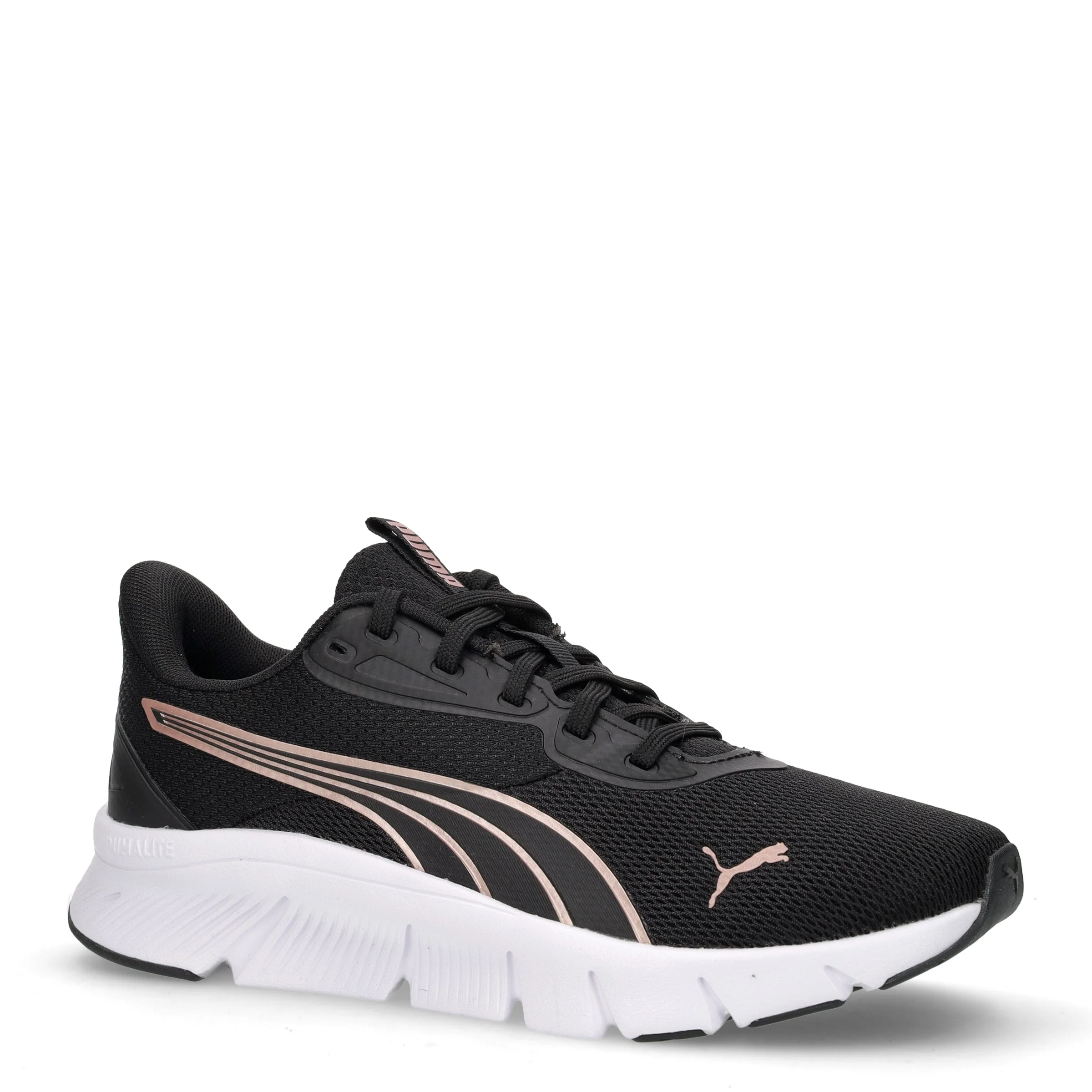 Flexfocus Lite Modern sneaker in tessuto ed ecopelle nero bianco - Image 2