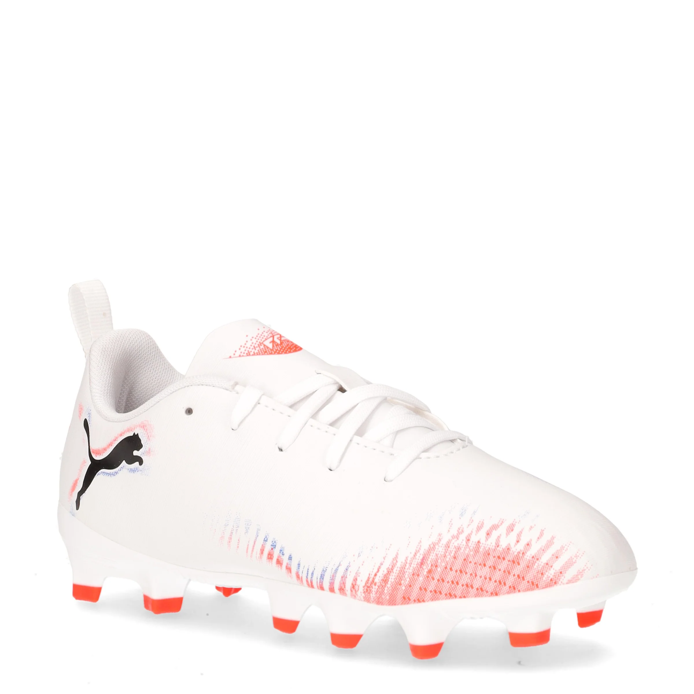 Future 8 play scarpa da calcio da bambino in ecopelle bianco nero - Image 2
