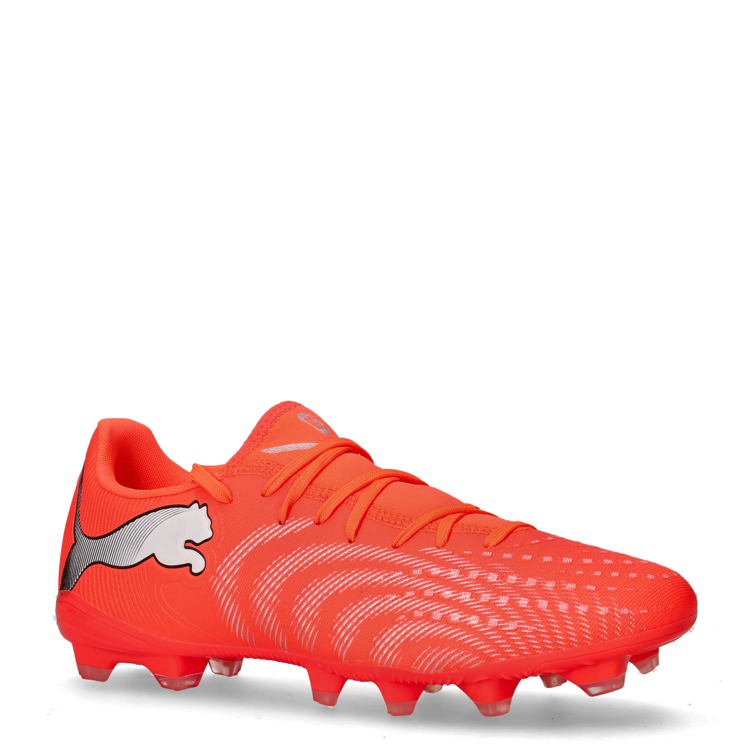 Future 9 Play FG/AG scarpa da calcio rosso fluo - Image 2