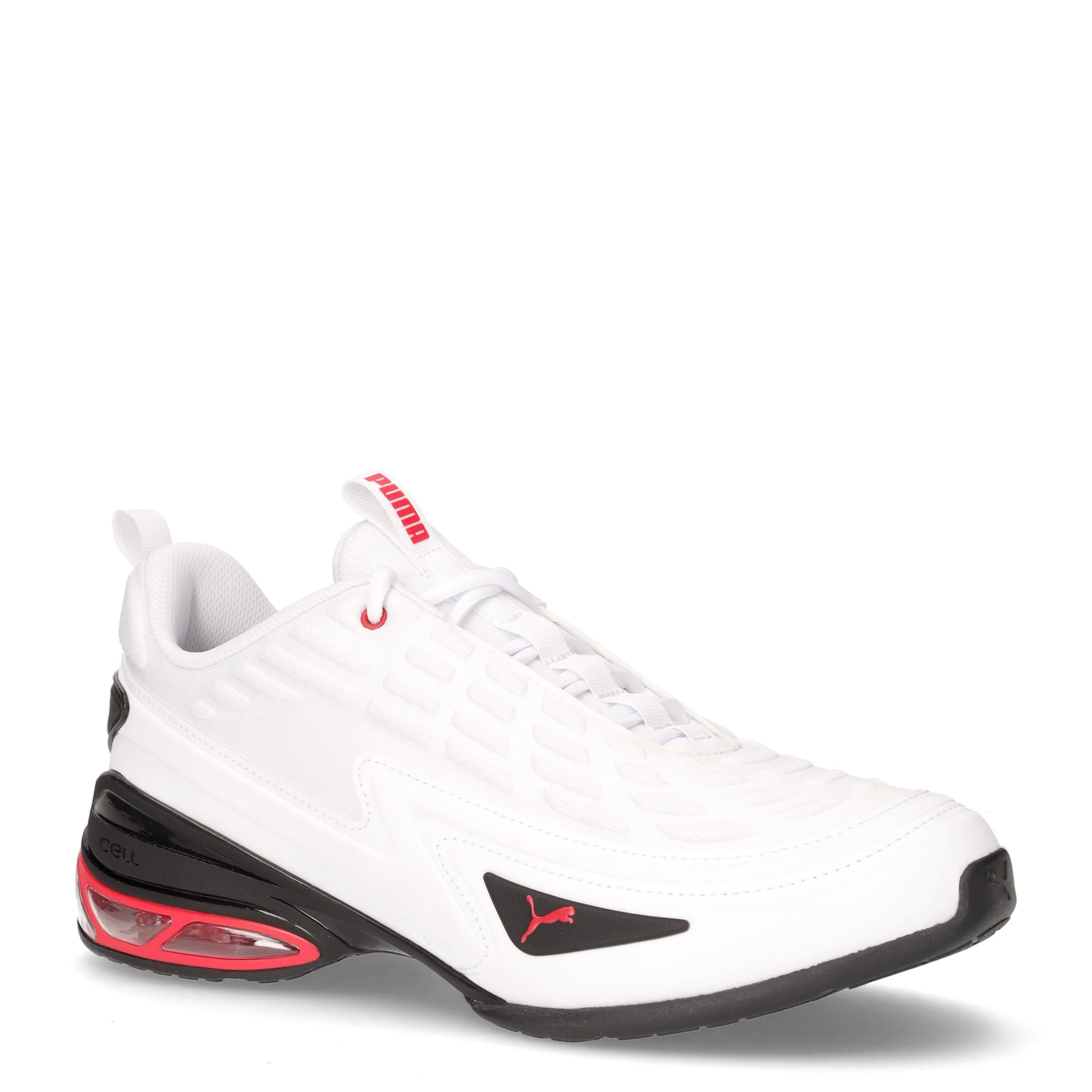 Meza sneaker in tessuto ed ecopelle bianco nero - Image 2