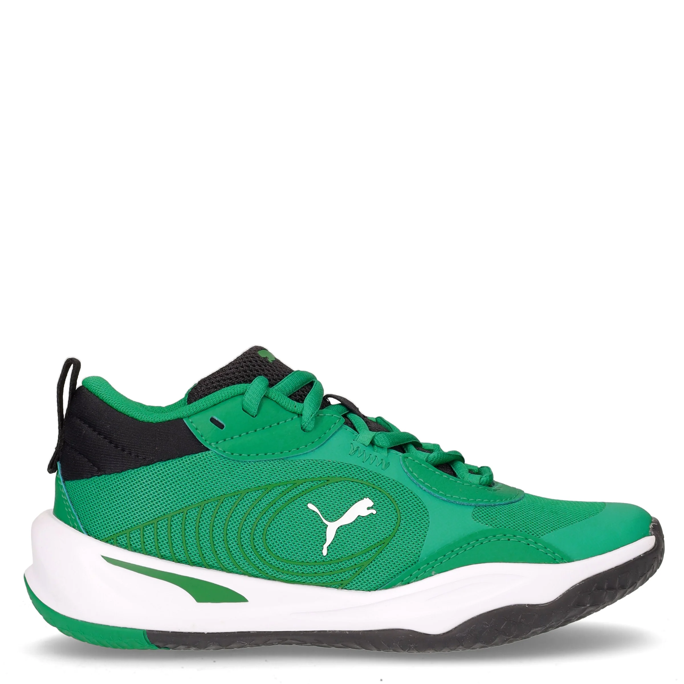 Playmaker Pro PS scarpa da basket bambino in ecopelle e tessuto verde