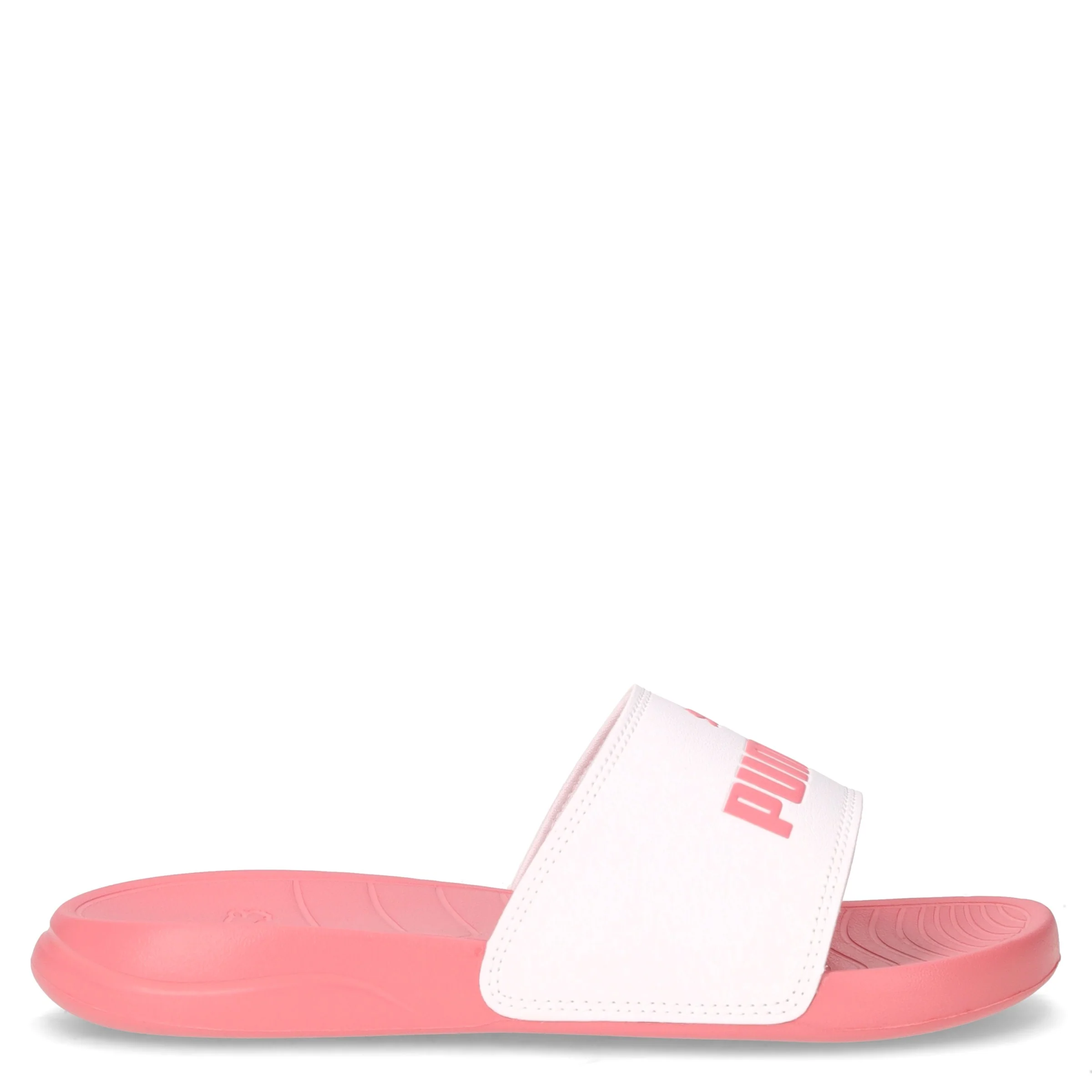 Popcat 20 ciabatta in gomma bambina bianco rosa