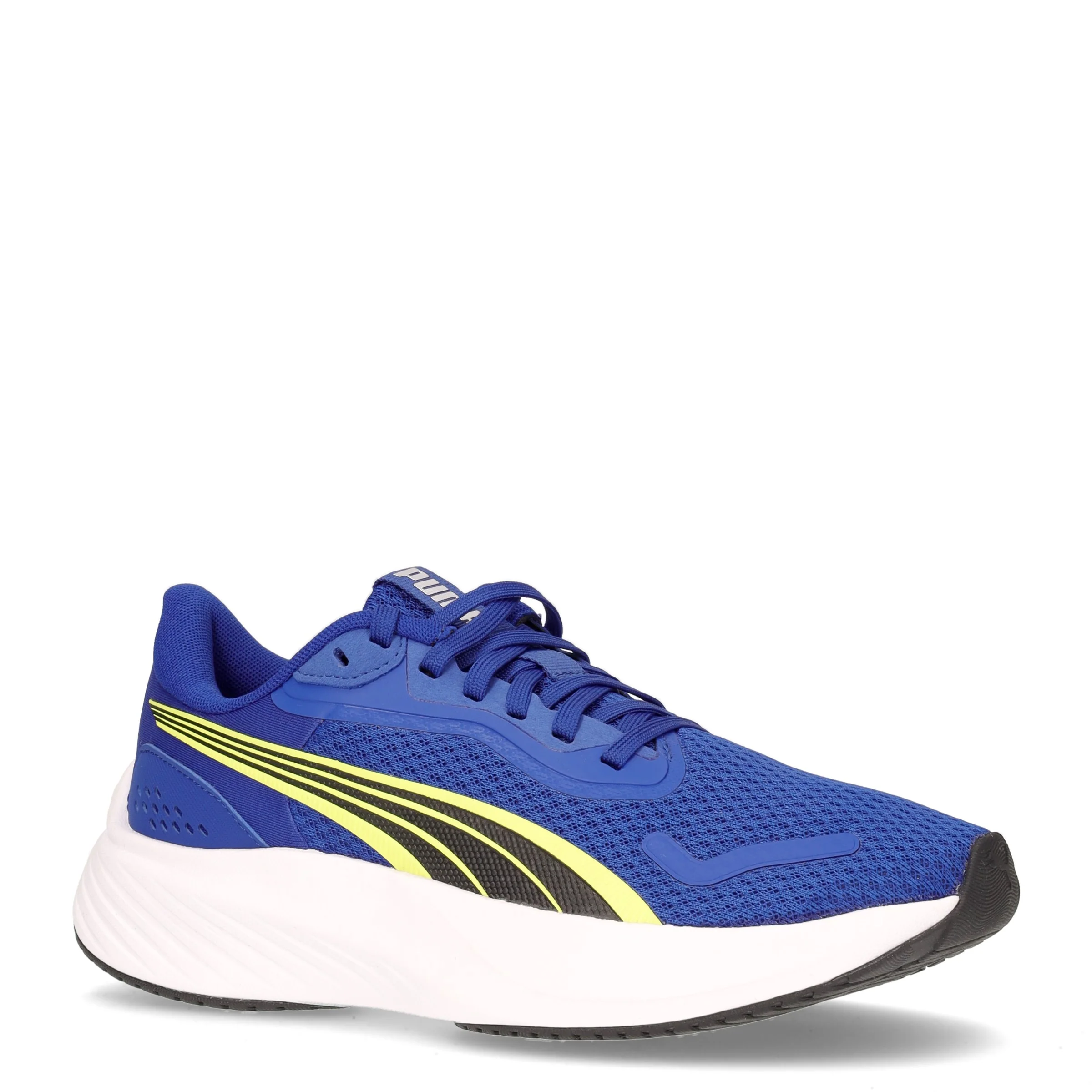 Pounce Lite Jr sneaker ragazzo in tessuto blu - Image 2