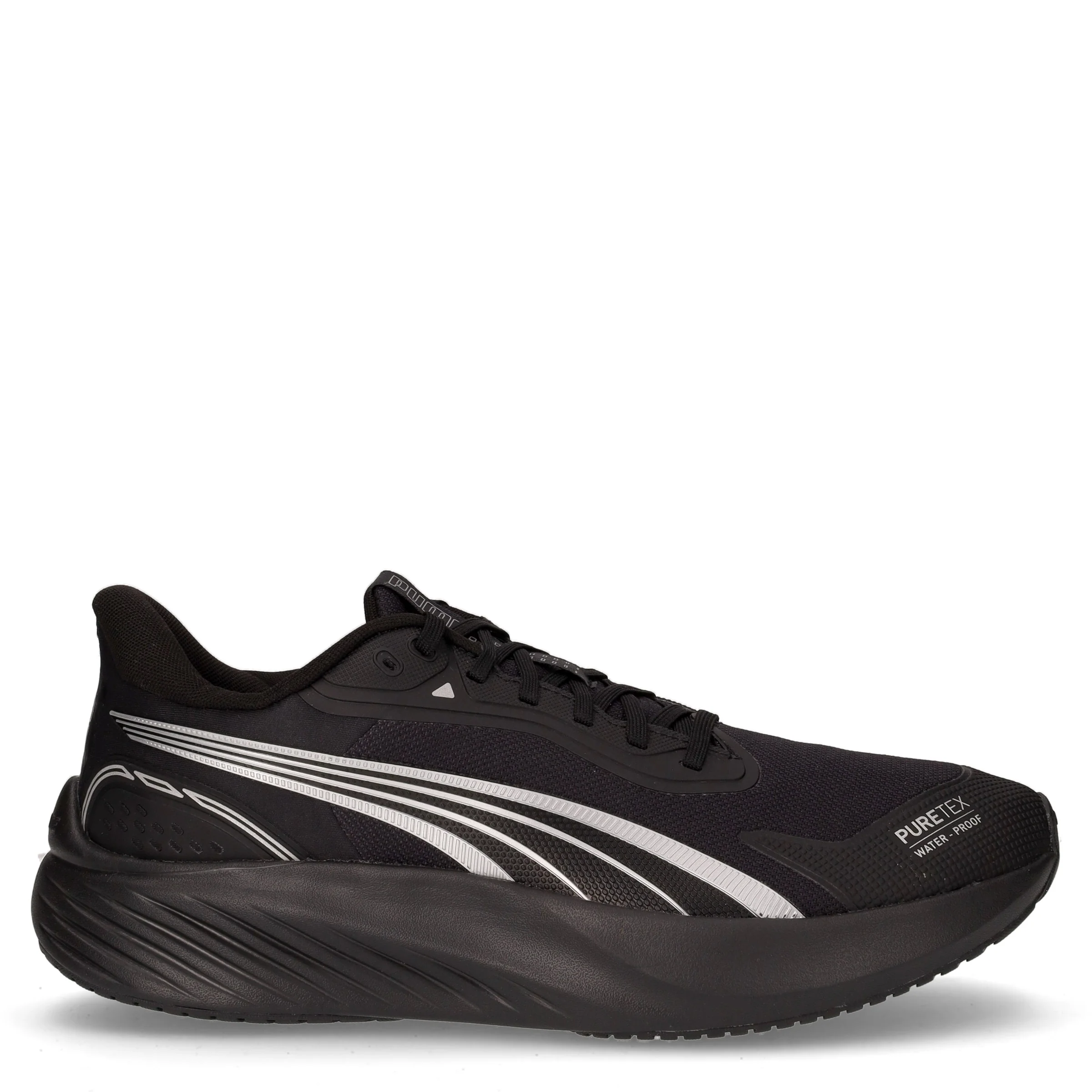 Pounce Lite PTX sneaker in tessuto nero bianco