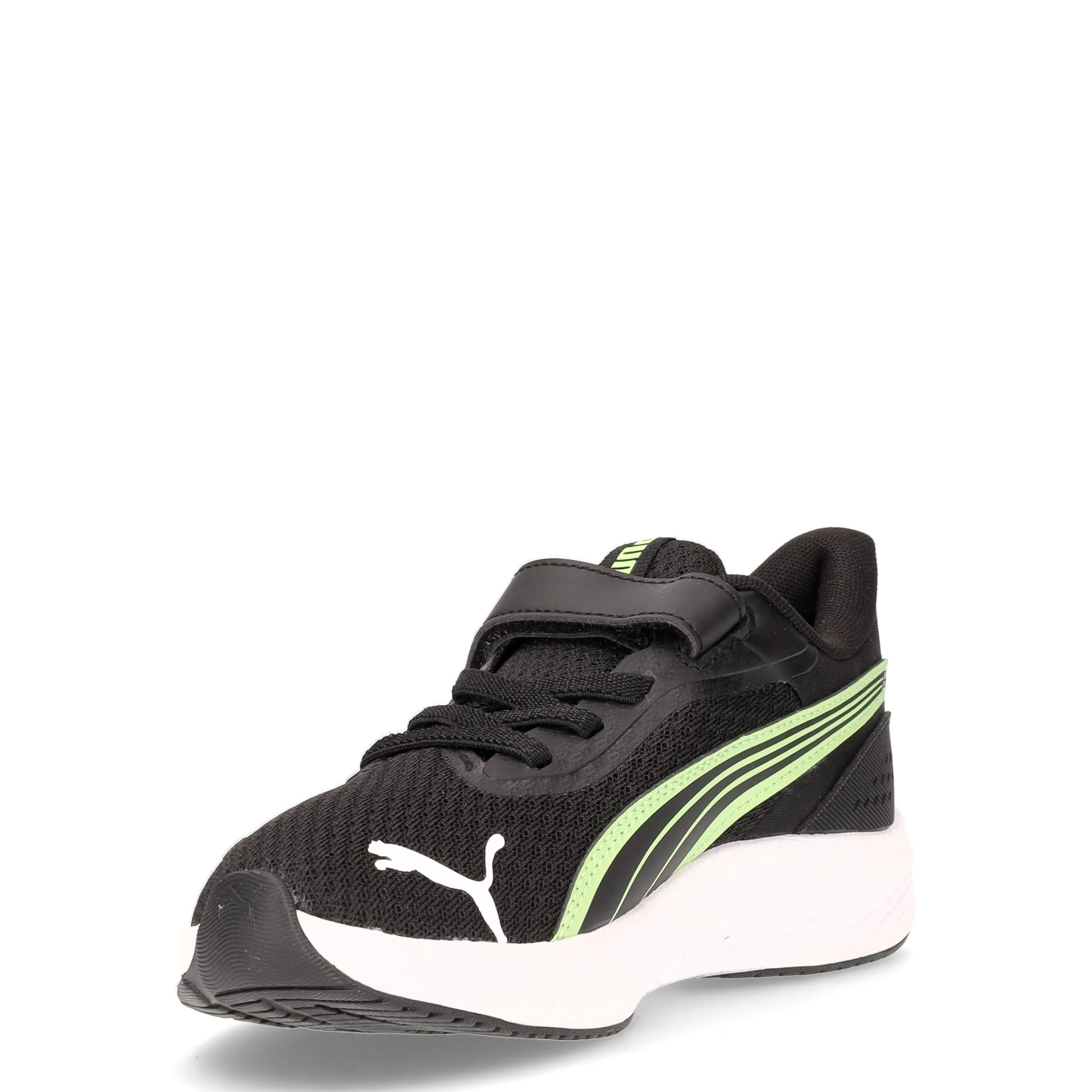 Pounce Lite sneaker bambino in tessuto nero - Image 3