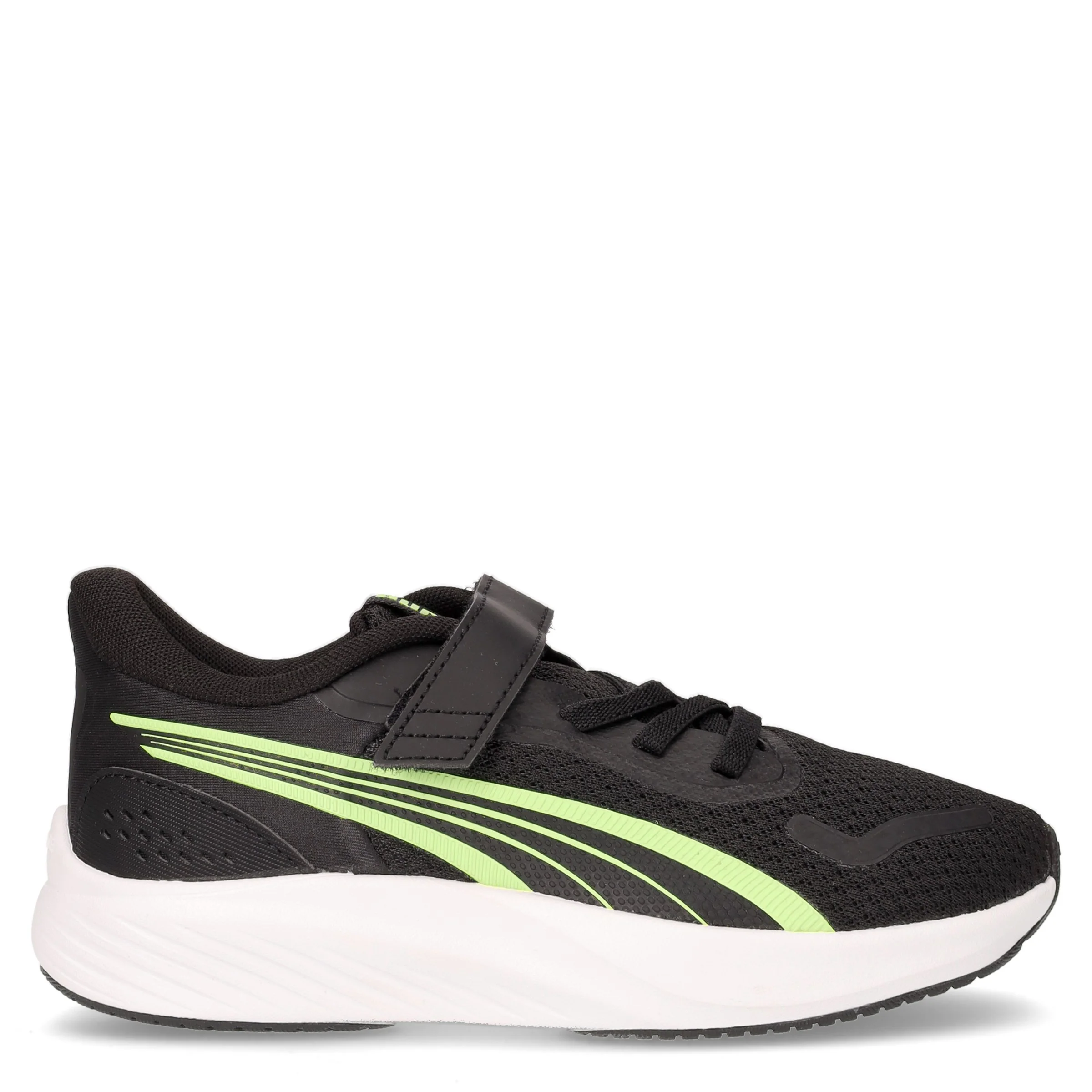 Pounce Lite sneaker bambino in tessuto nero - Image 4