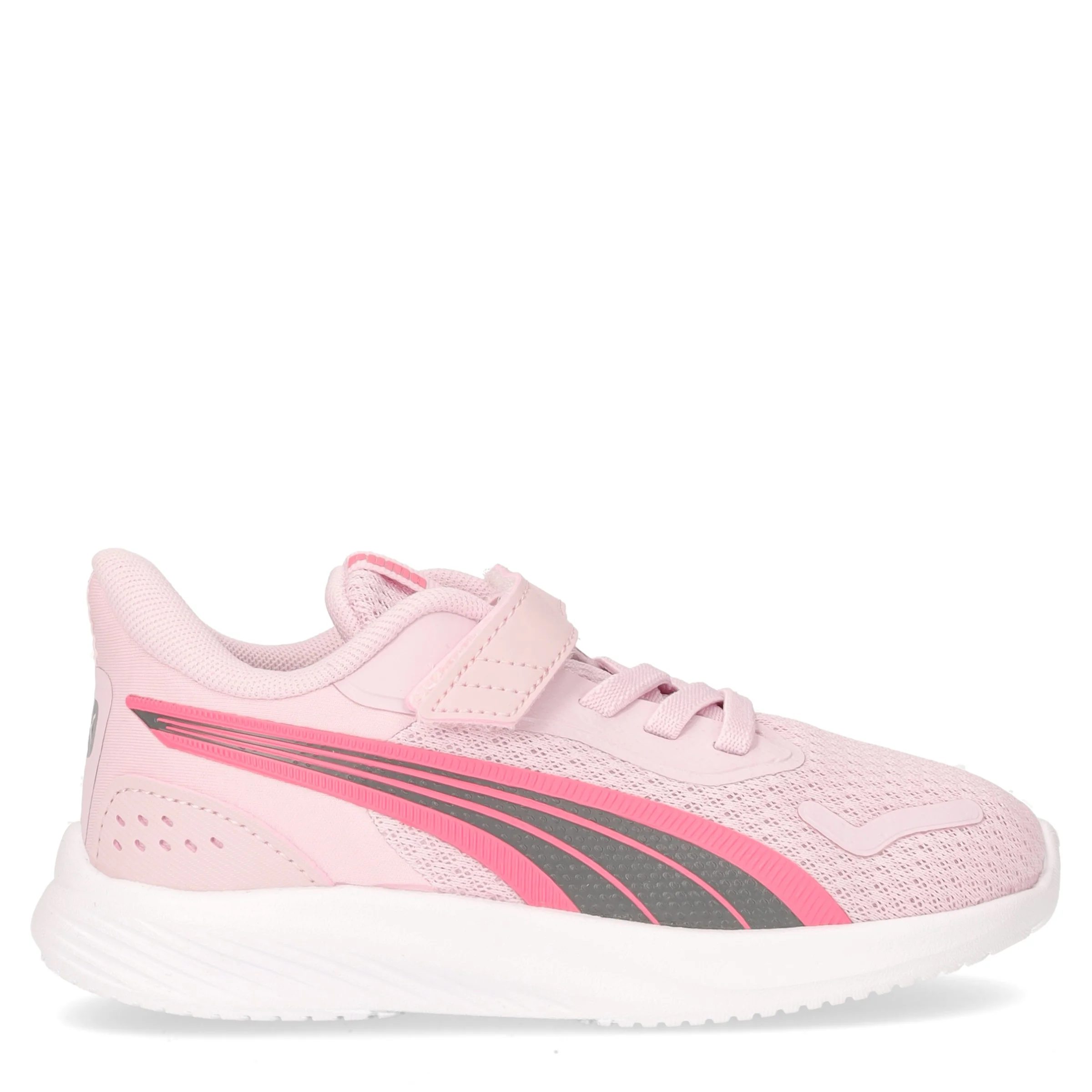 Pounce sneaker bambina in tessuto rosa malva