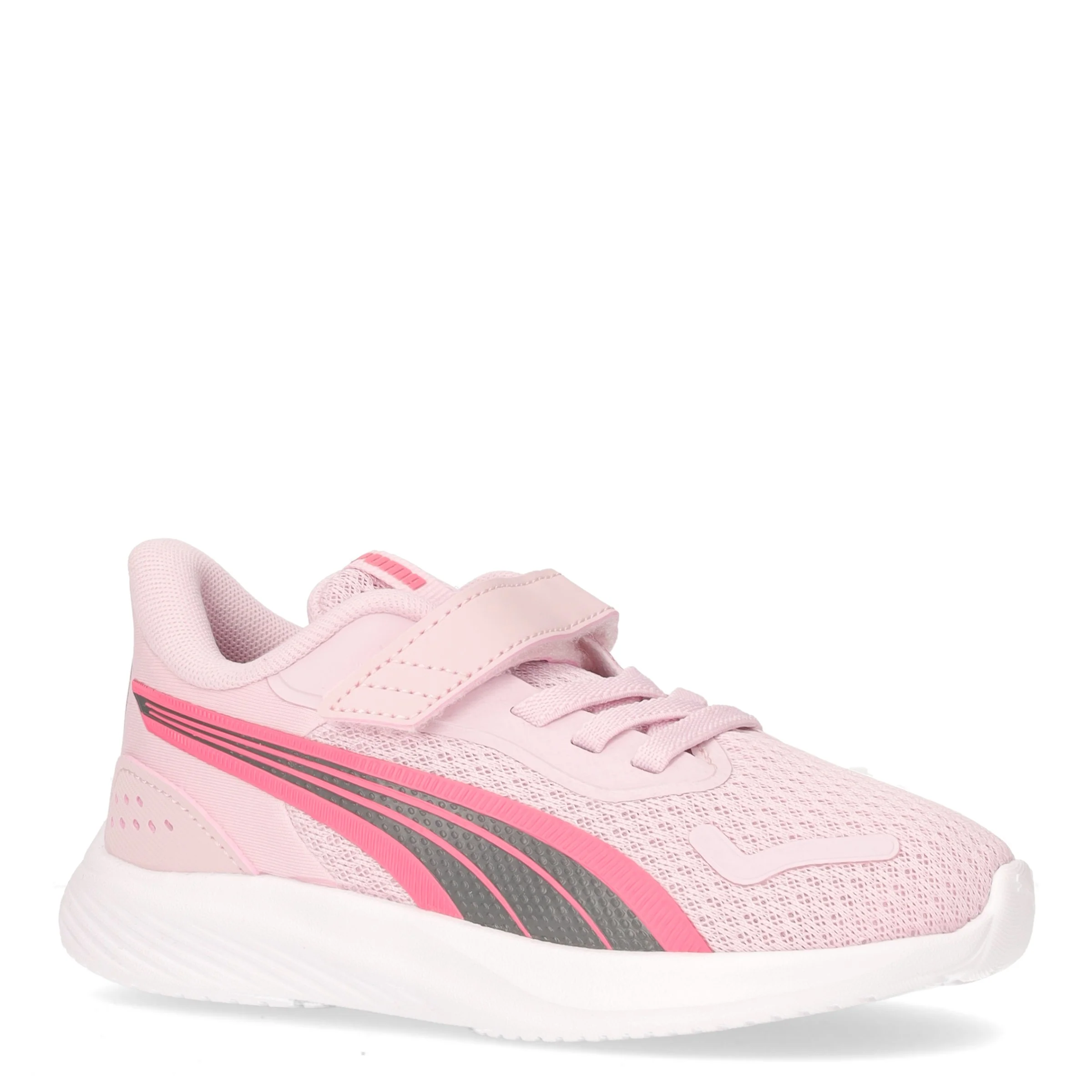 Pounce sneaker bambina in tessuto rosa malva - Image 2