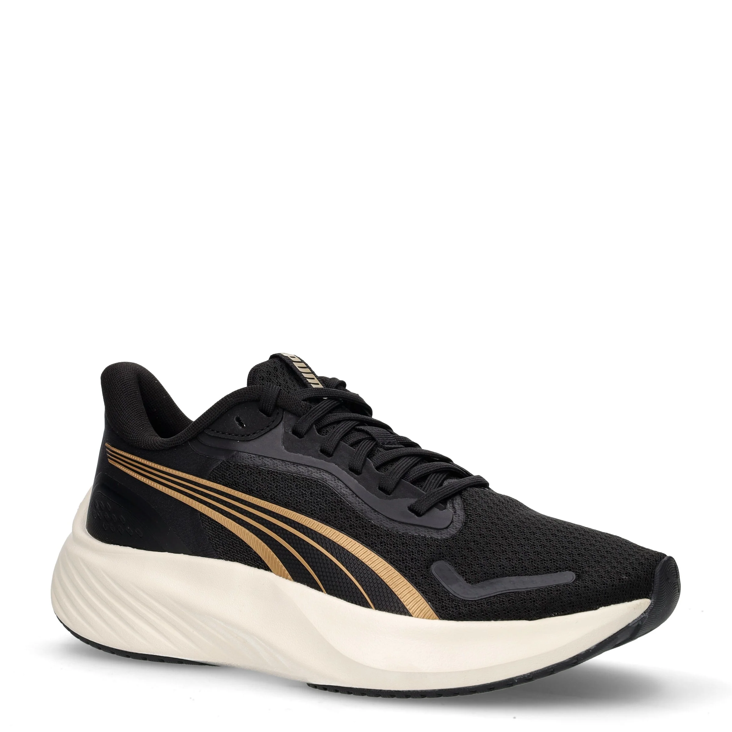 Punce Lite sneaker in tessuto oro nero - Image 2