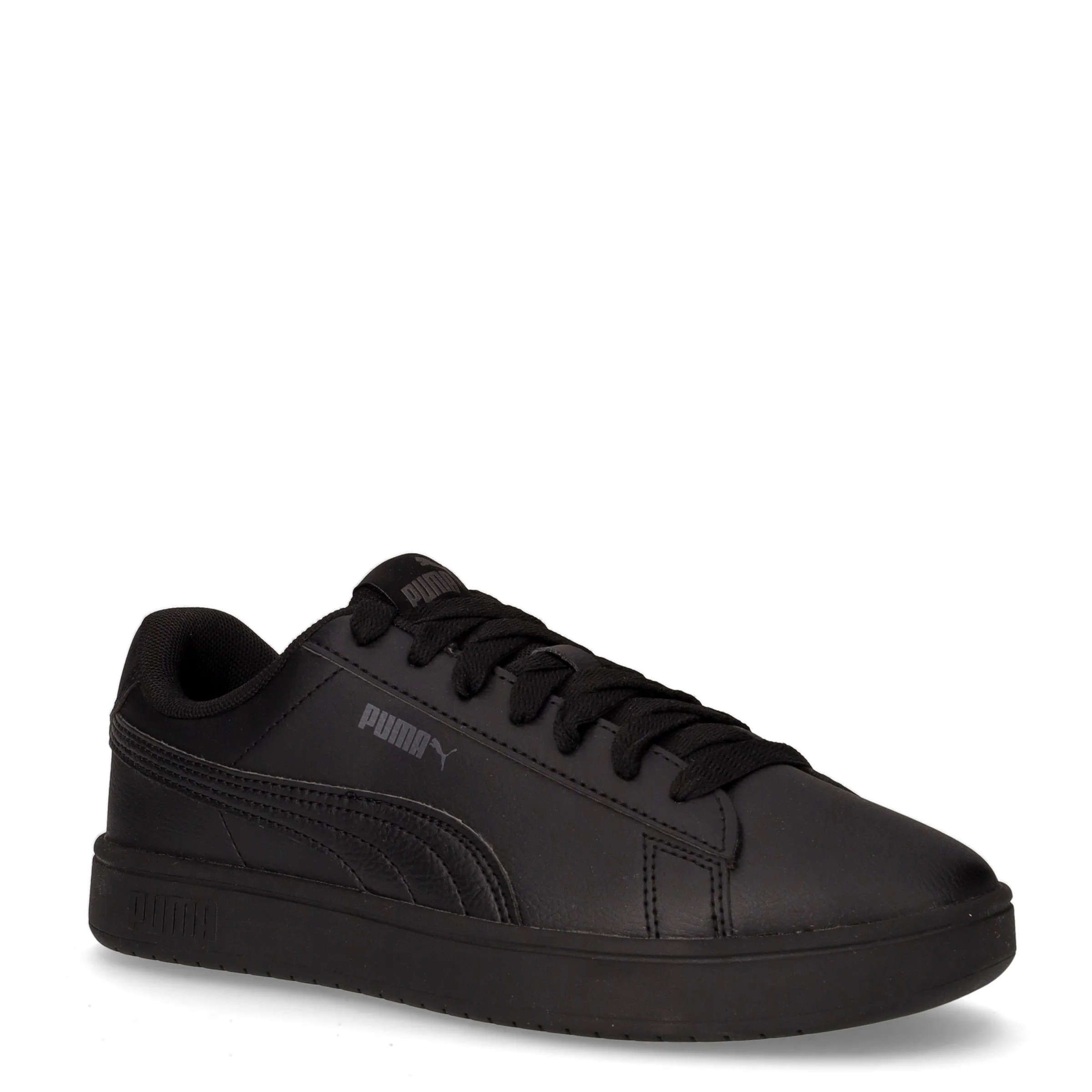 Rickie Classic sneaker ragazzo in ecopelle nero - Image 2
