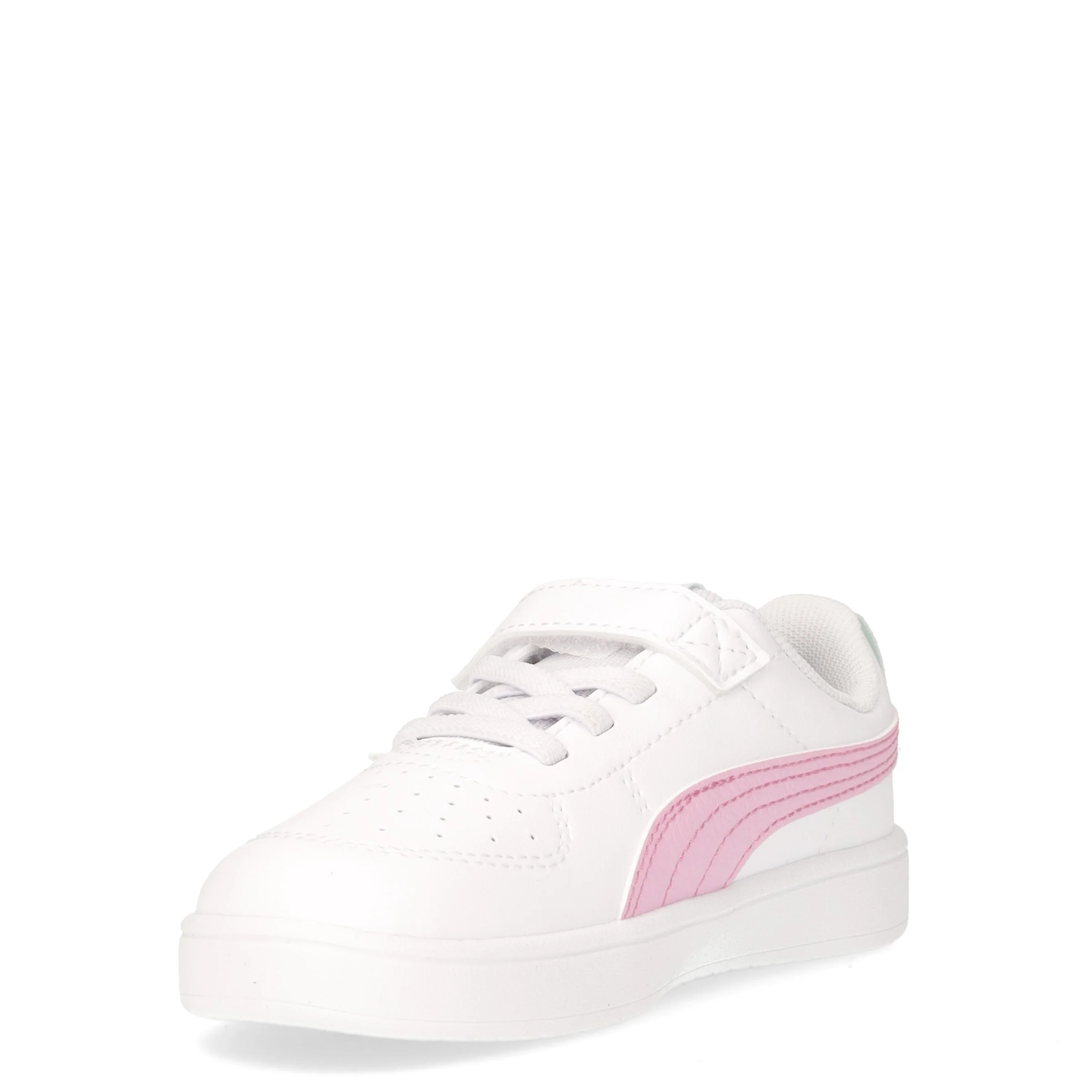 Rickie sneaker bambina in ecopelle bianco rosa - Image 3