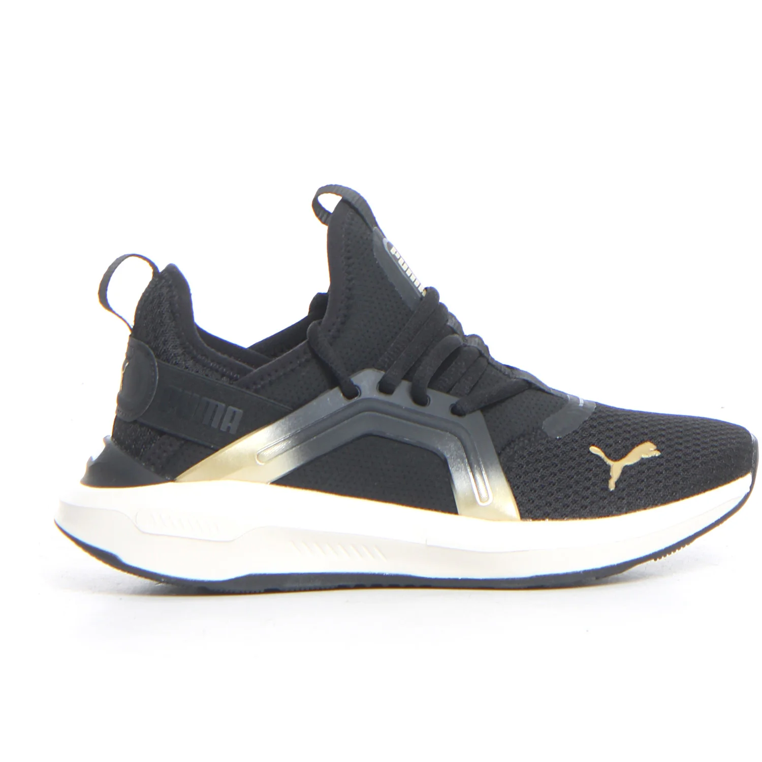 Softride Enzo 5 Metallic sneaker in tessuto nero