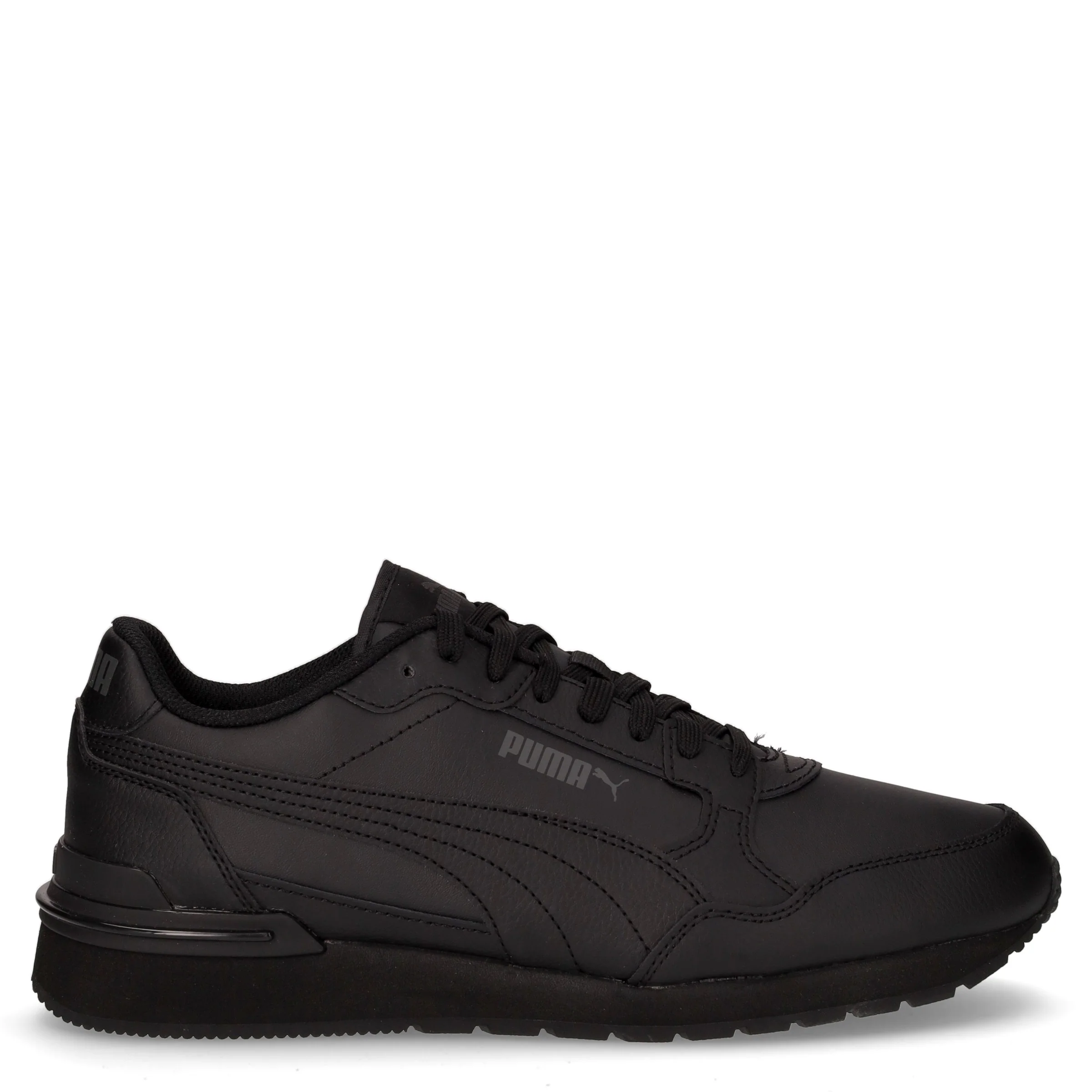ST Runner v4 sneaker in ecopelle nero