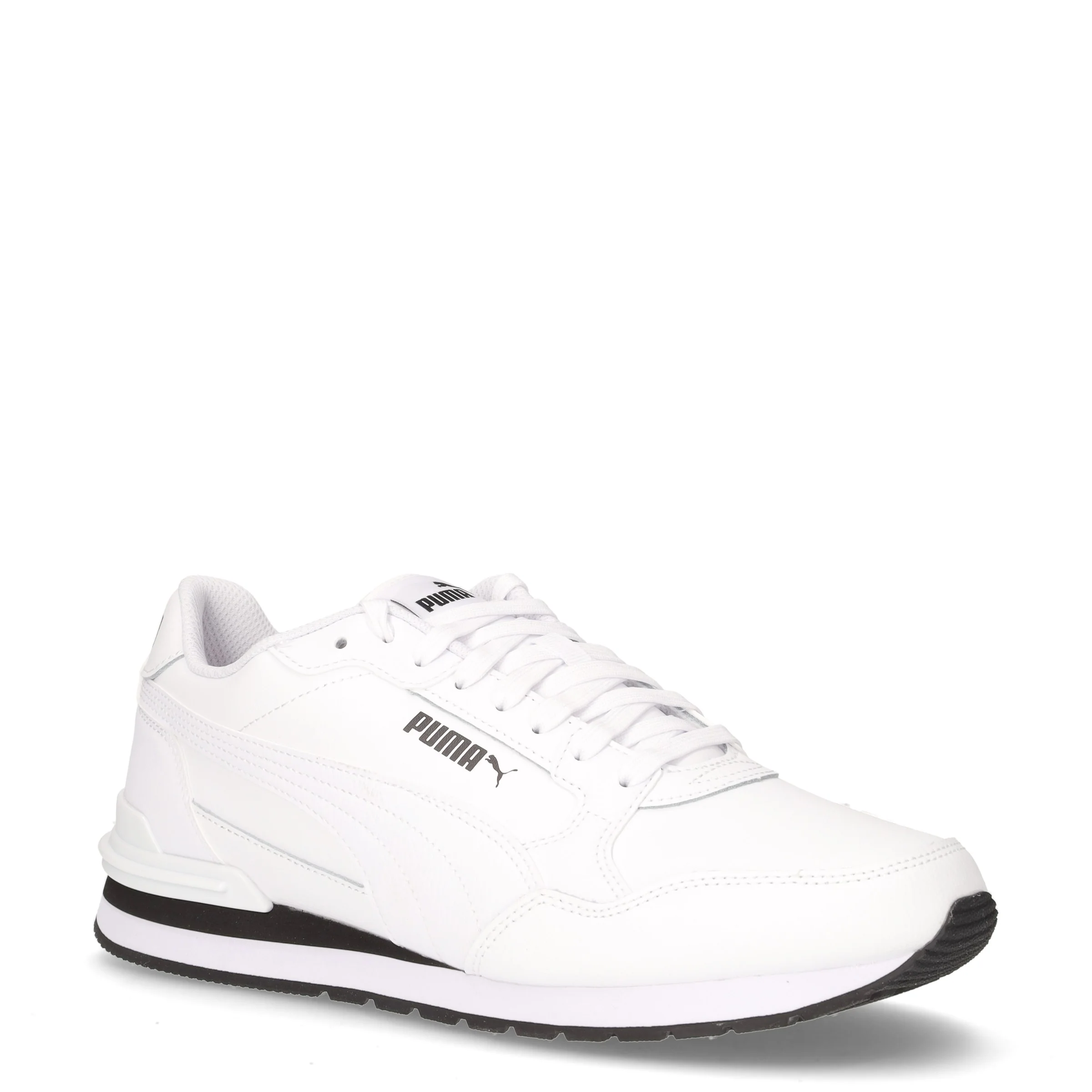 ST Runner v4 sneaker in pelle ed ecopelle bianco - Image 2