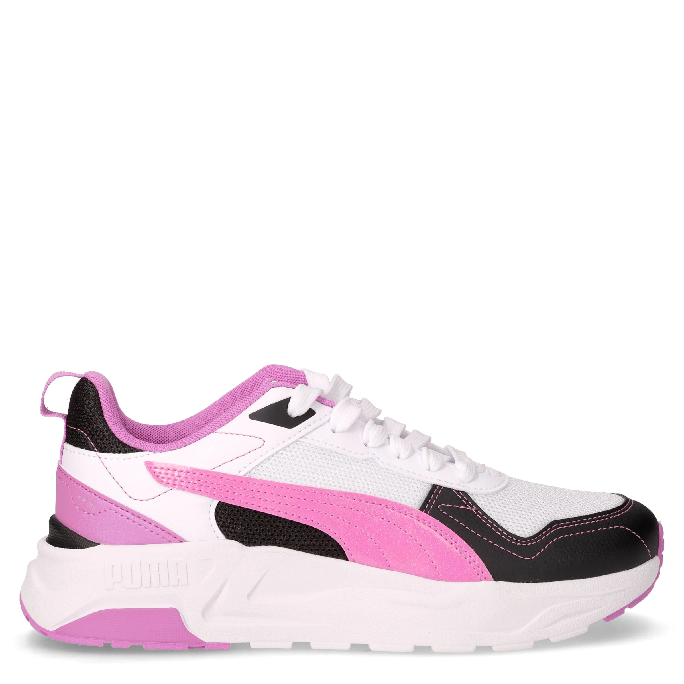 Trinity 2 LT Jelly Heaven sneaker ragazza in tessuto ed ecopelle bianco malva nero