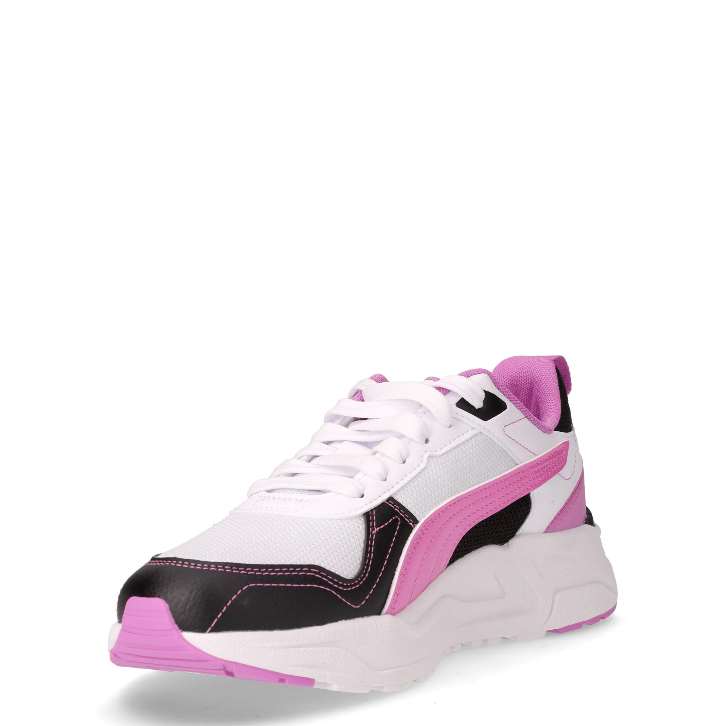 Trinity 2 LT Jelly Heaven sneaker ragazza in tessuto ed ecopelle bianco malva nero - Image 3