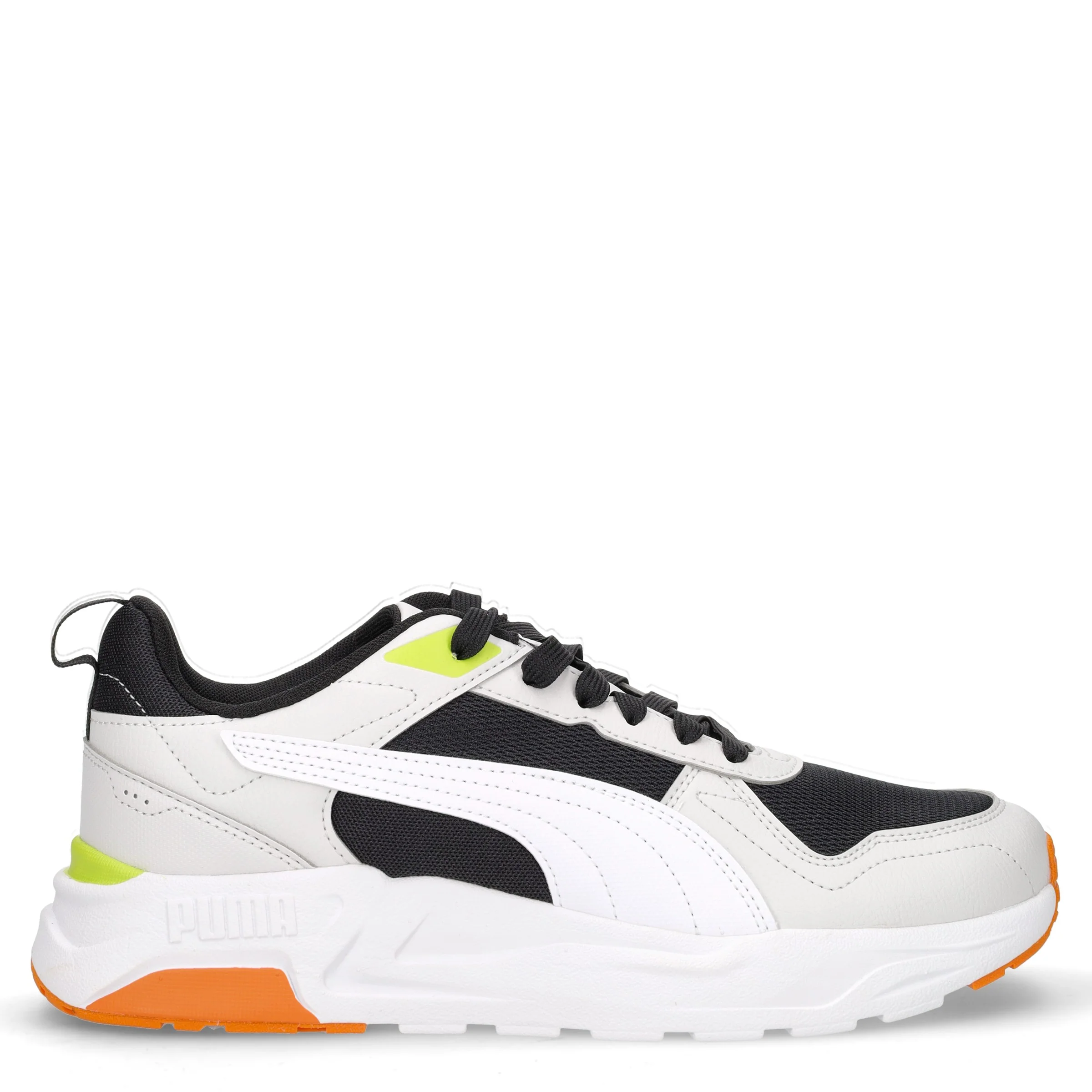 Trinity 2 sneaker in ecopelle e tessuto bianco nero