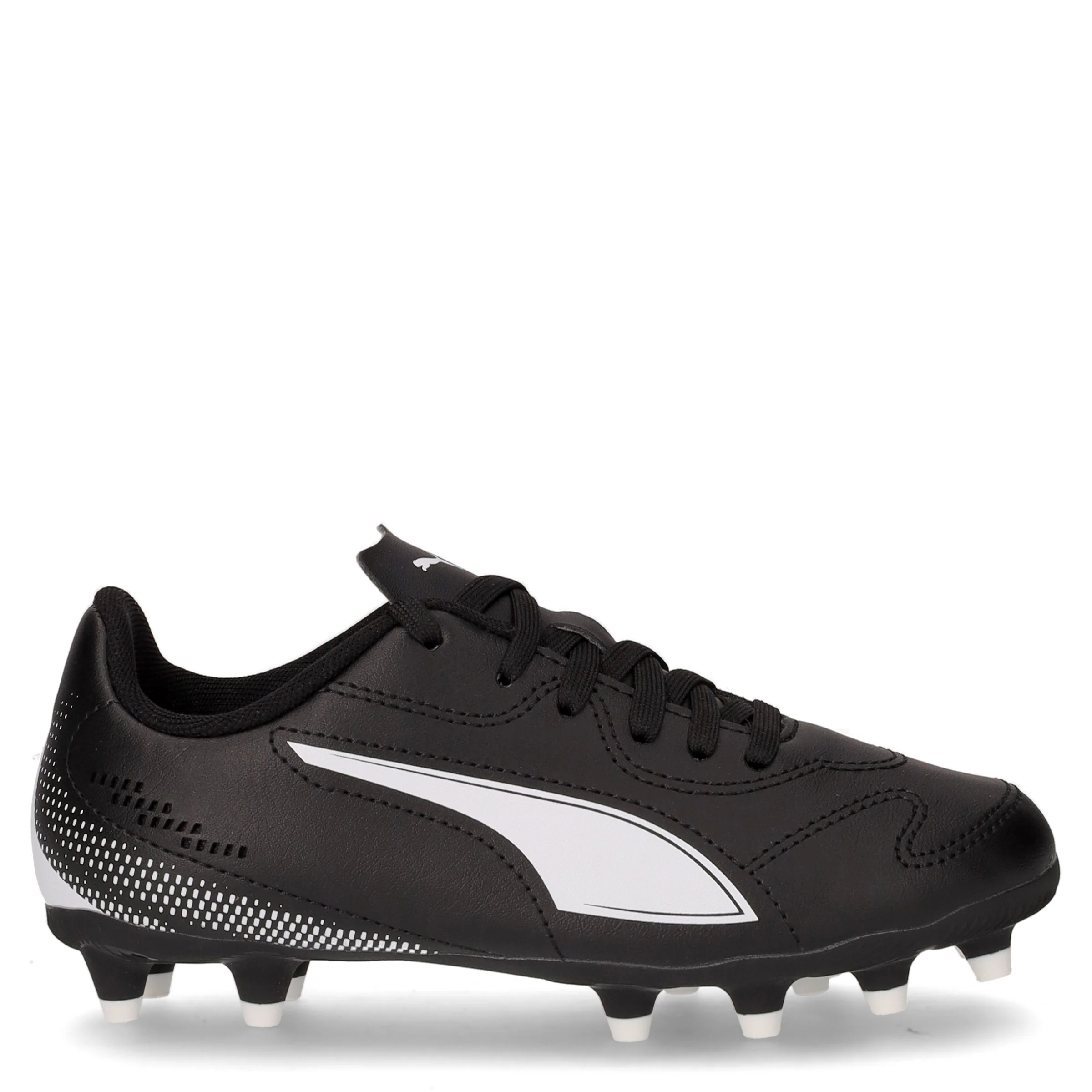 Vitoria II fg scarpa da calcio in ecopelle bambino nero
