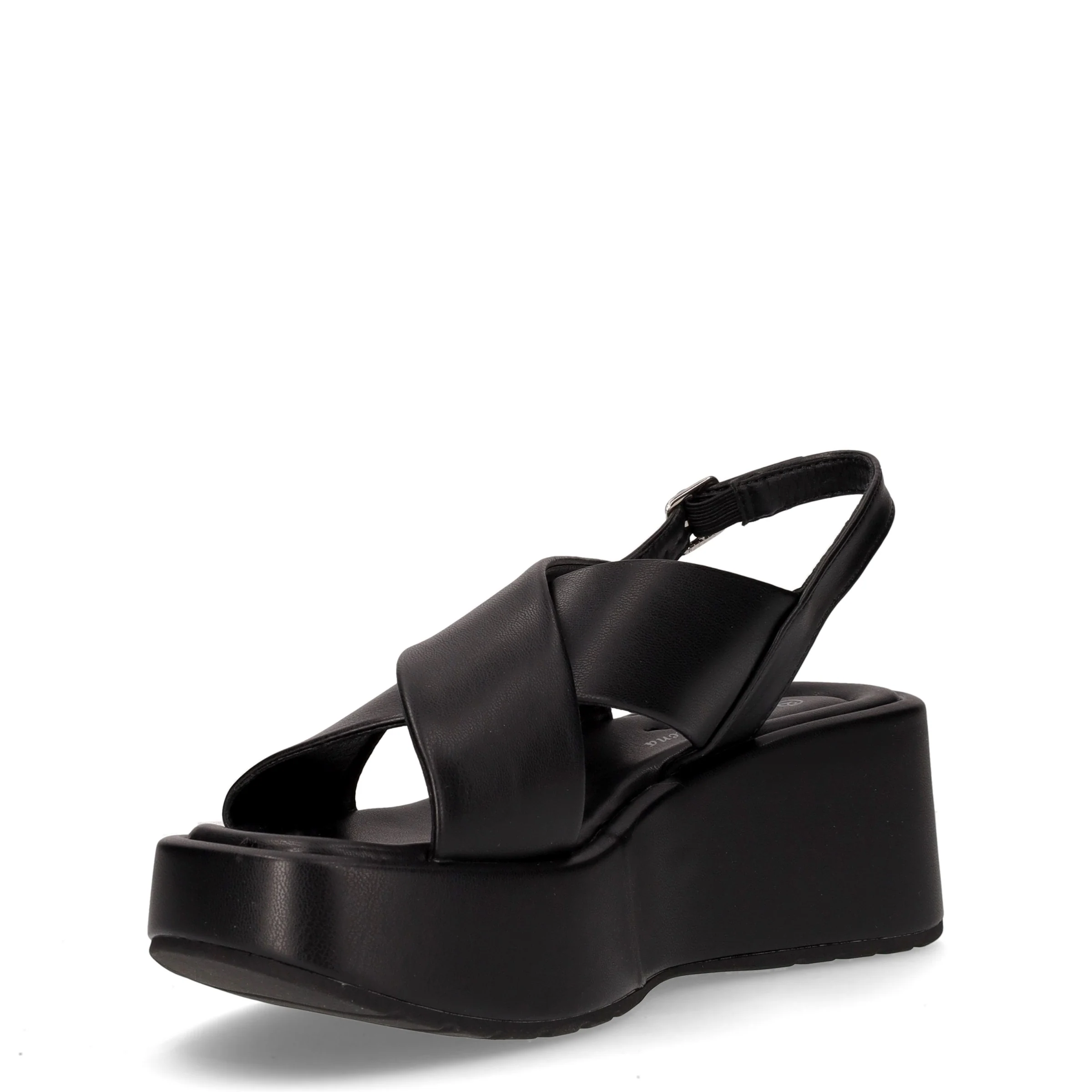Sandalo con zeppa black - Image 3