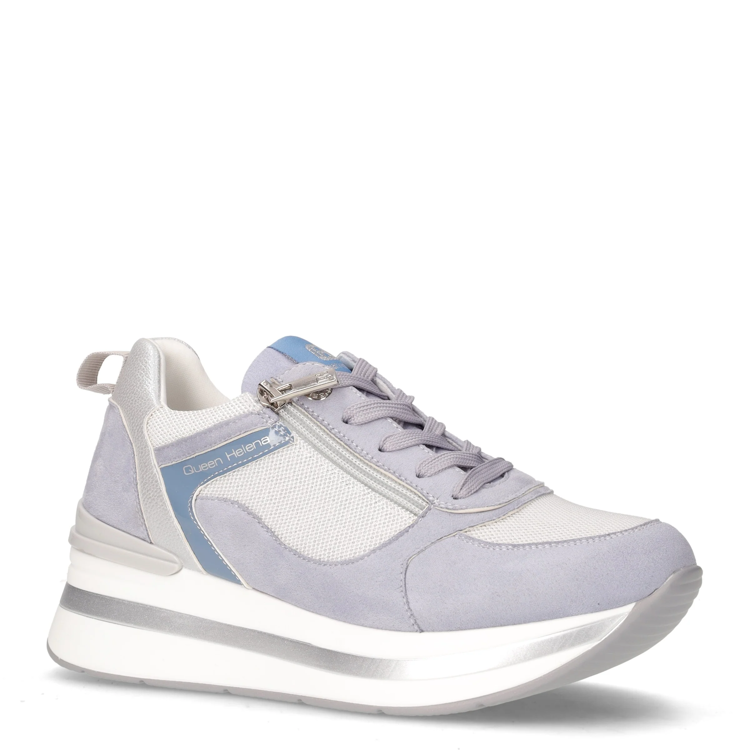 Sneaker in ecopelle blu - Image 2