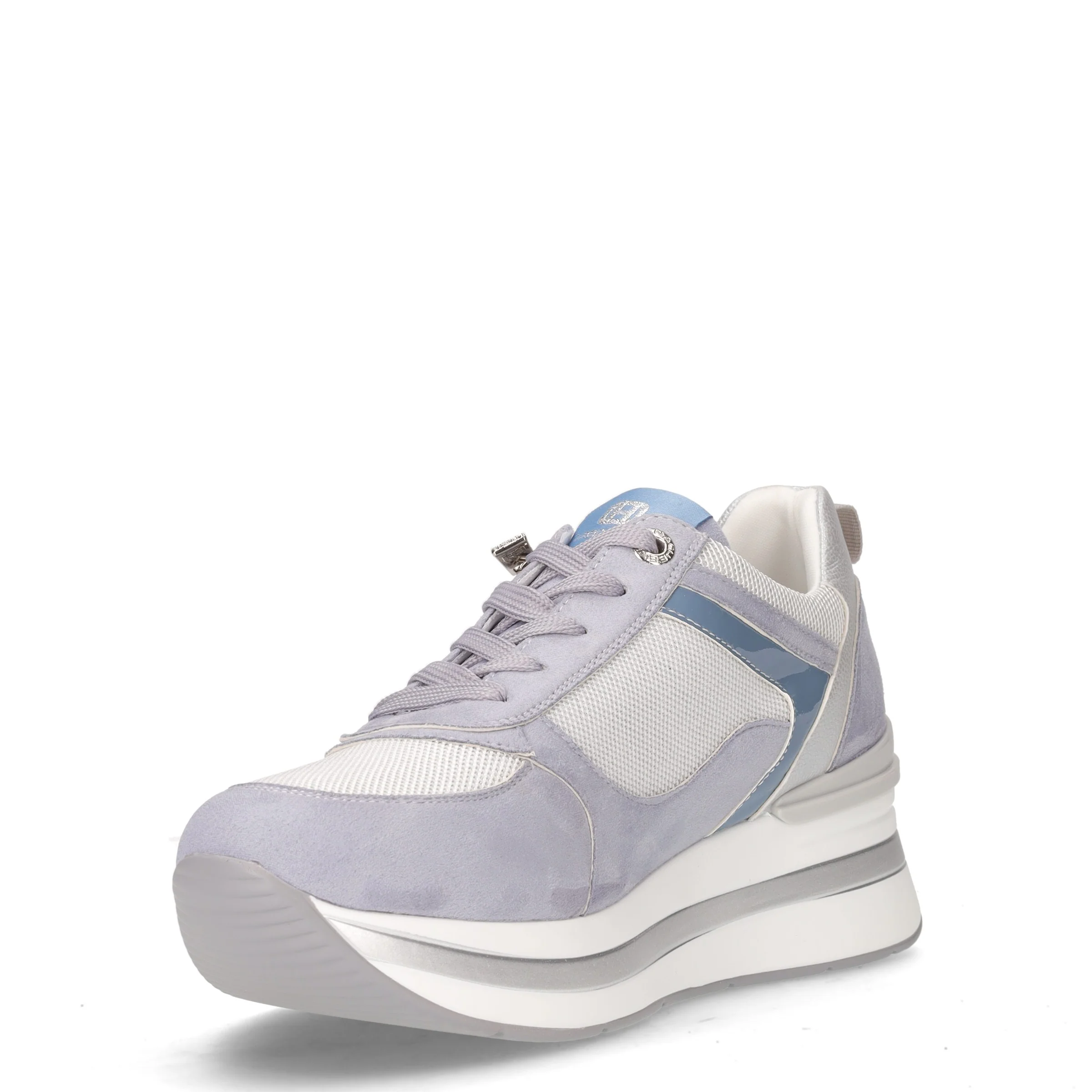 Sneaker in ecopelle blu - Image 3