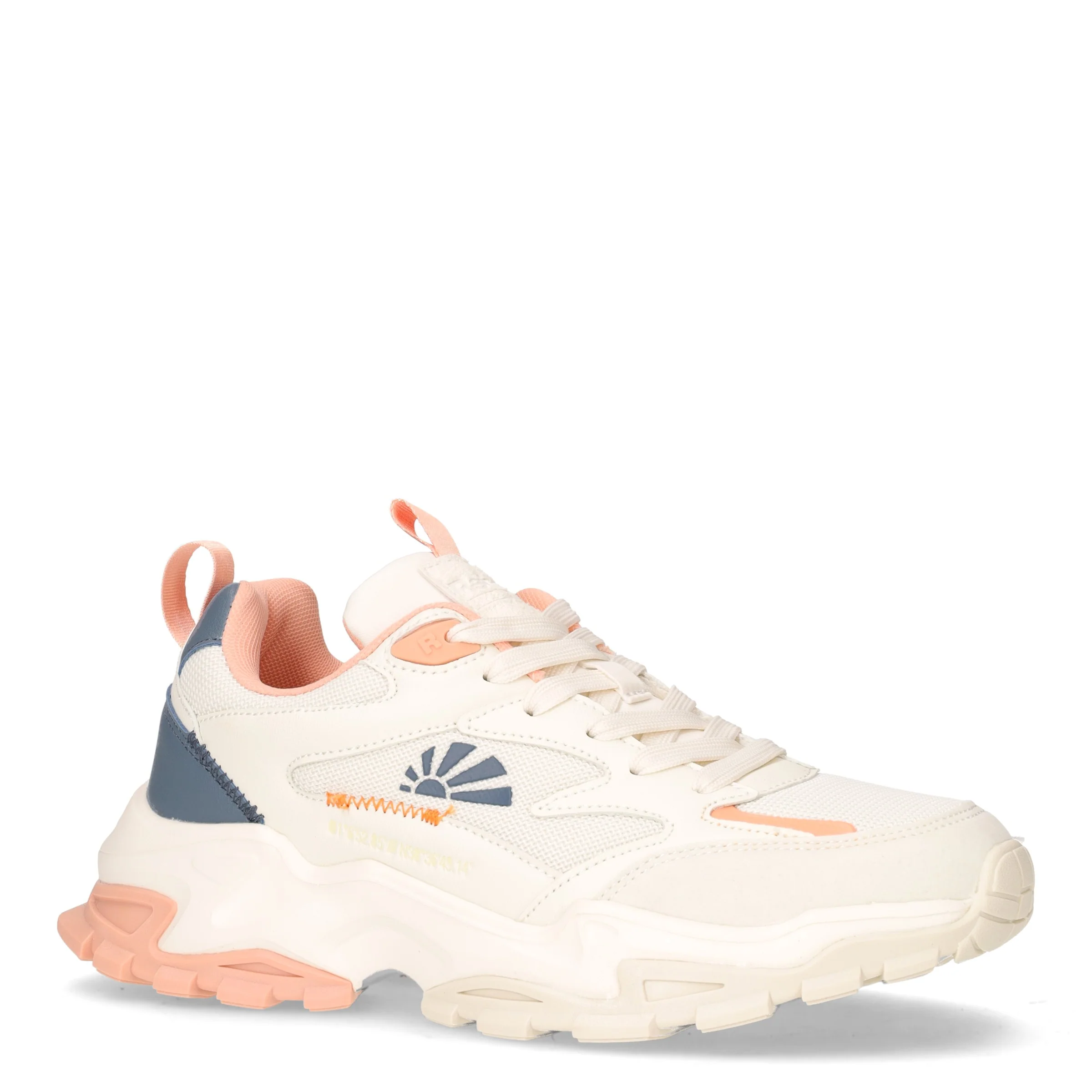 Sneaker in tessuto ed ecopellle bianco - Image 2