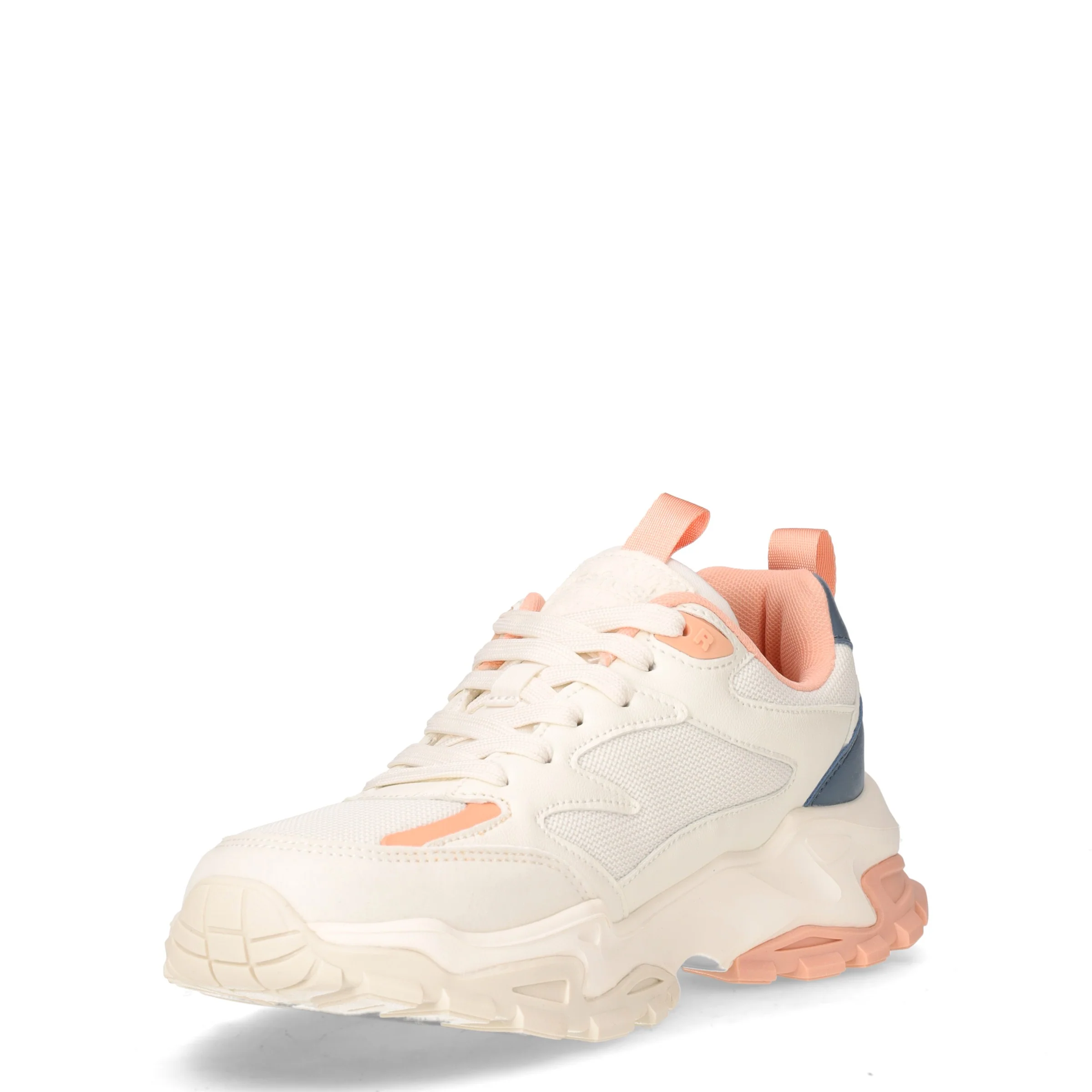 Sneaker in tessuto ed ecopellle bianco - Image 3