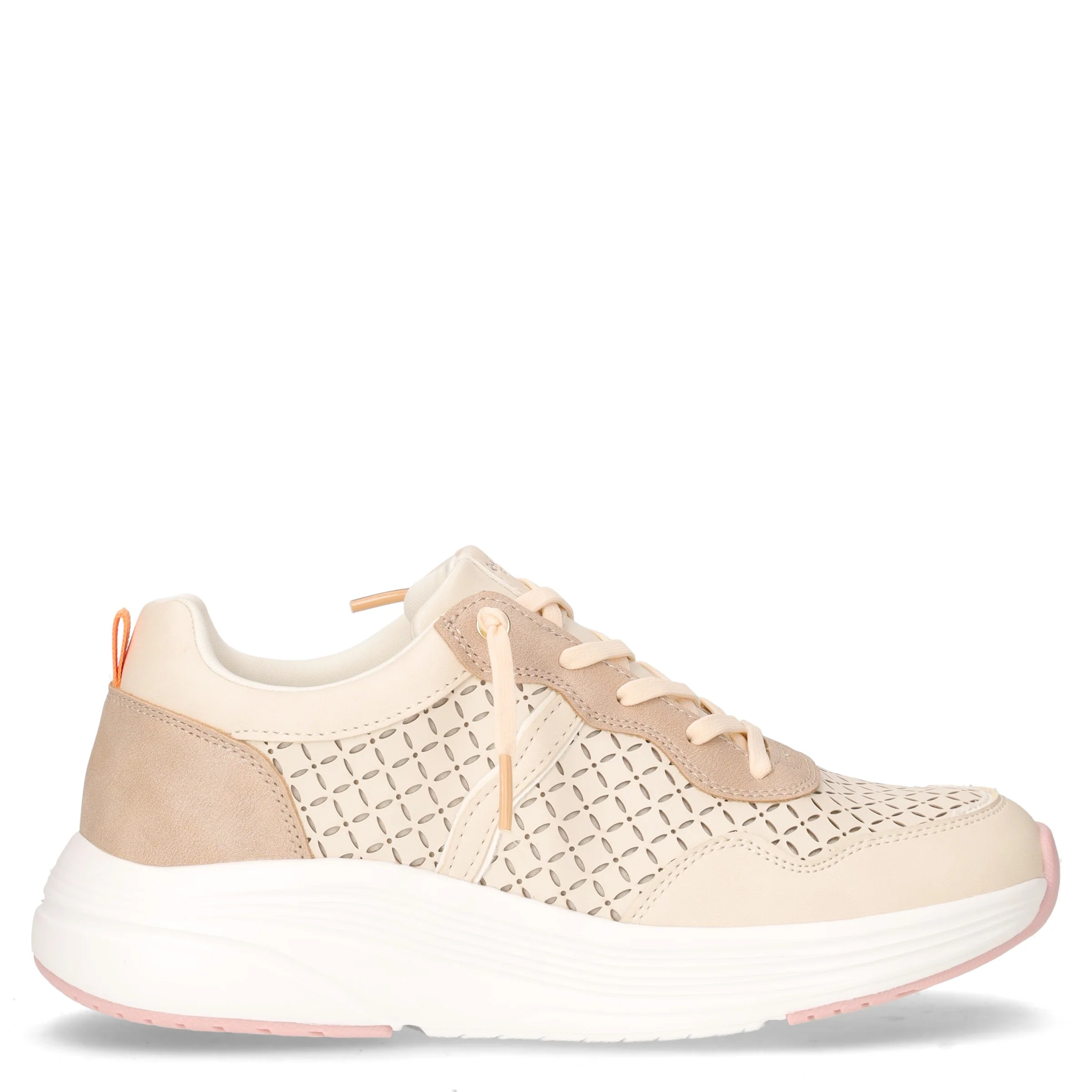 Sneaker in ecopelle crema