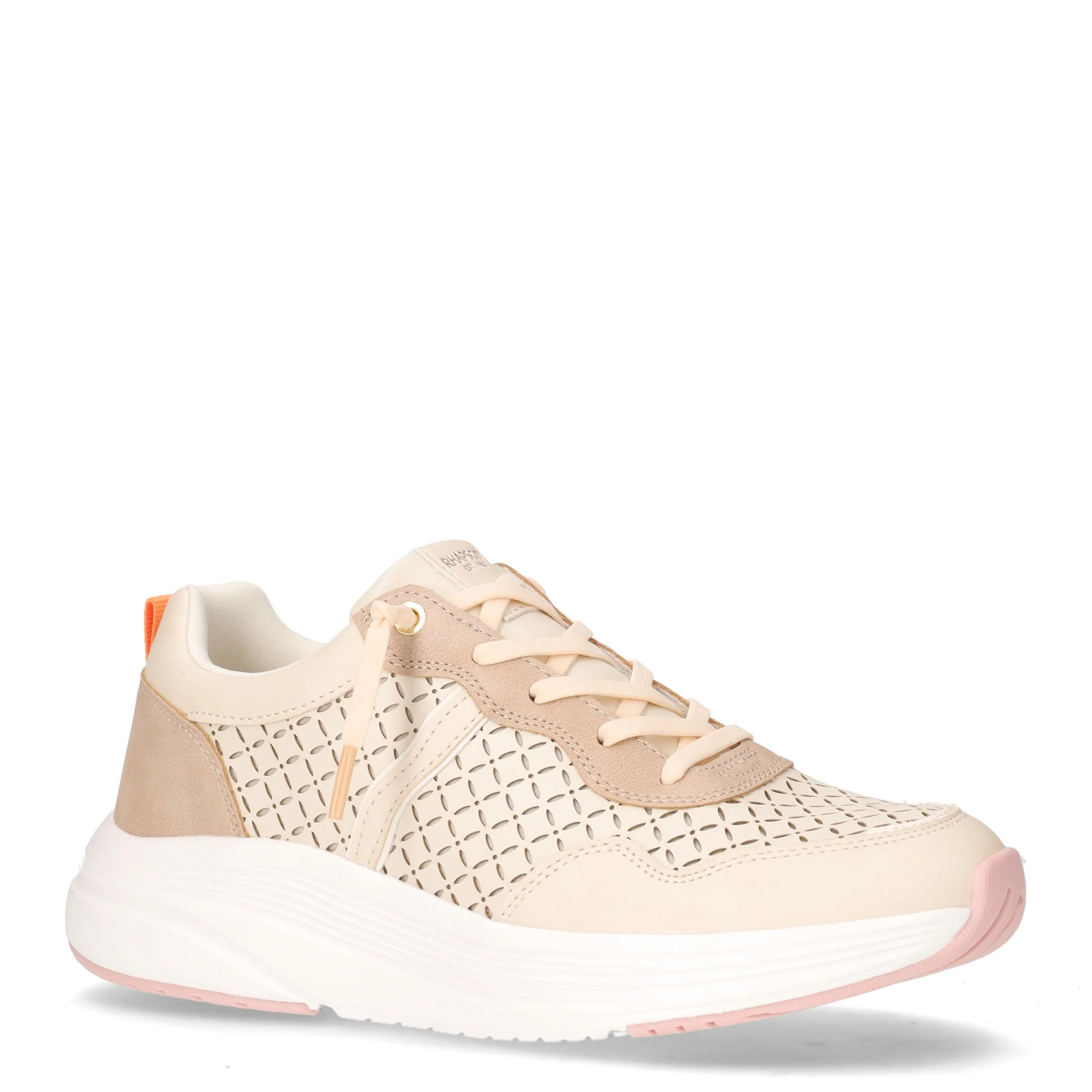 Sneaker in ecopelle crema - Image 2