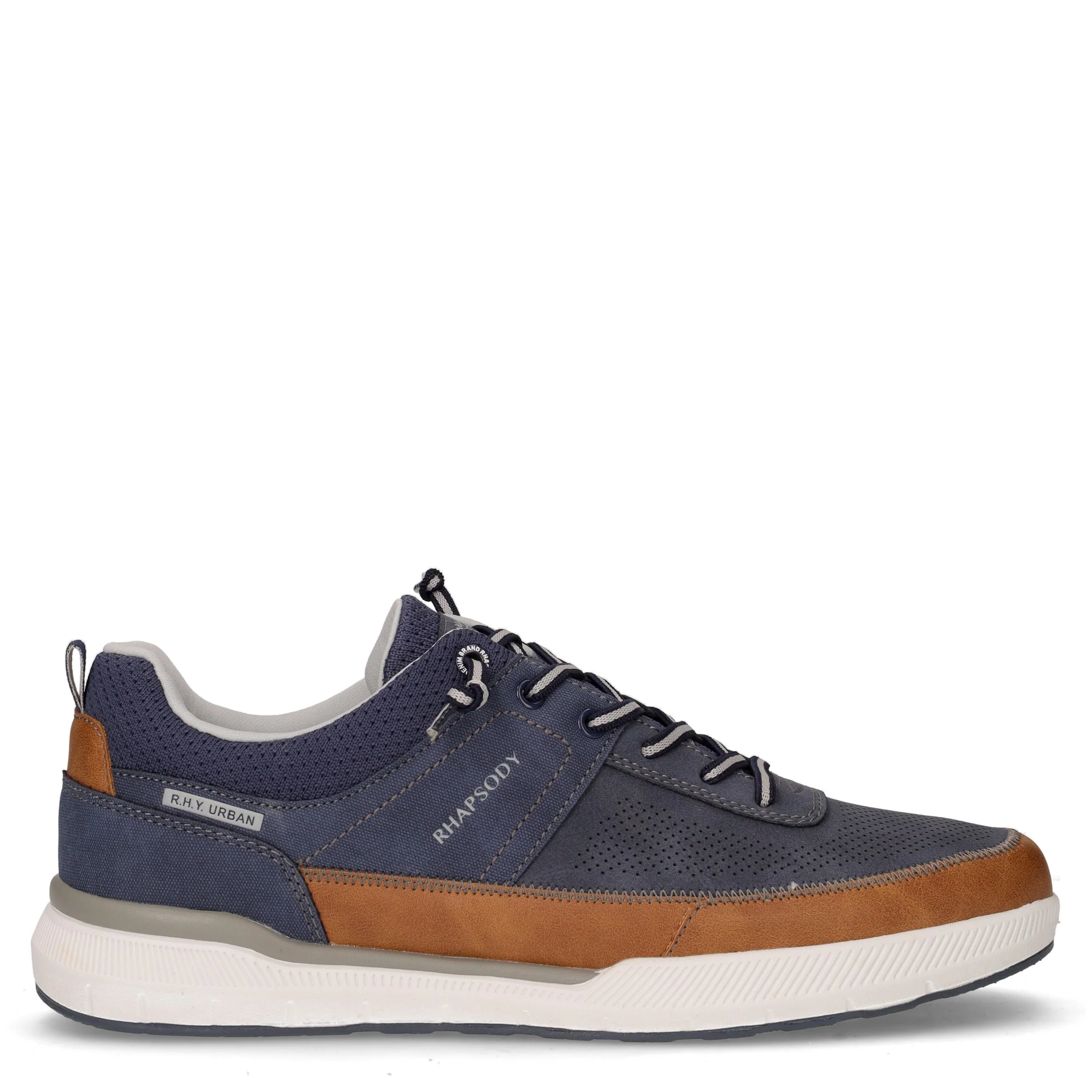 Sneaker in ecopelle navy