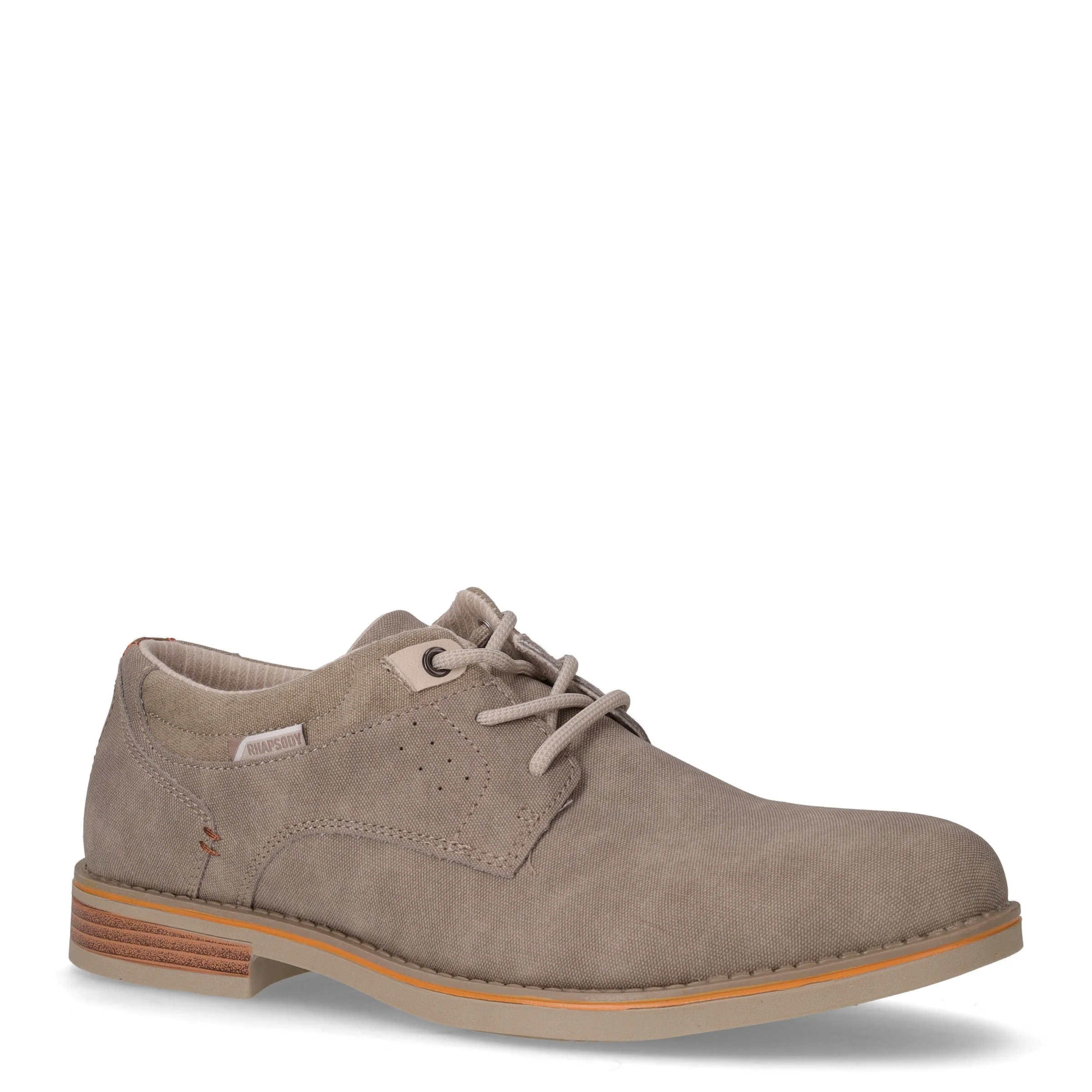 Stringata casual in ecopelle beige - Image 2
